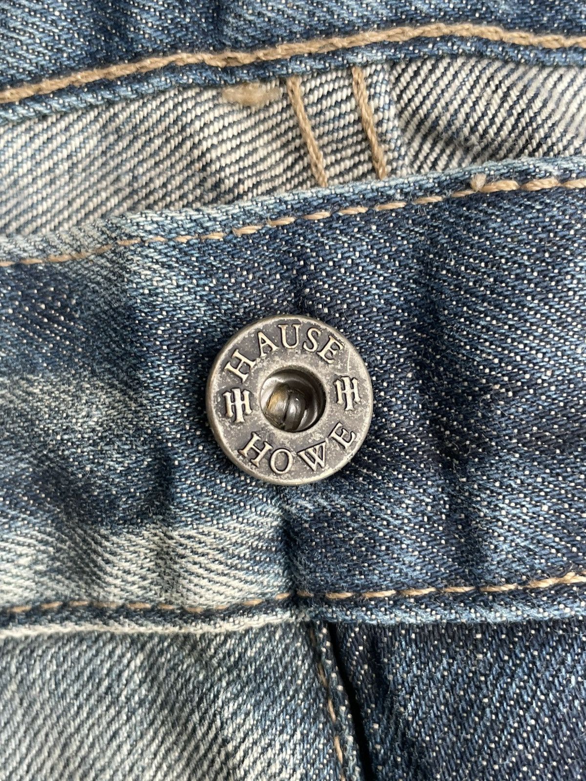 Howe × Vintage STEALS Hause Howe Aging Wash Denim Size US 33 - 21 Thumbnail