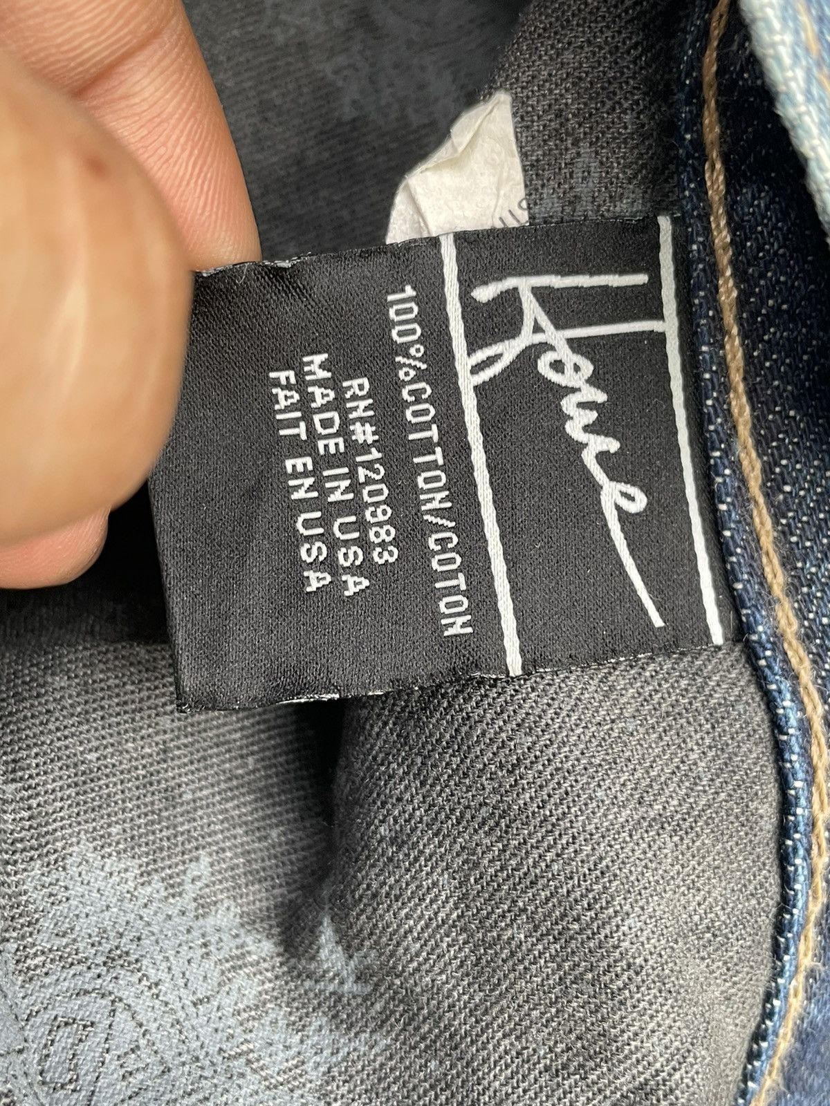 Howe × Vintage STEALS Hause Howe Aging Wash Denim Size US 33 - 19 Thumbnail