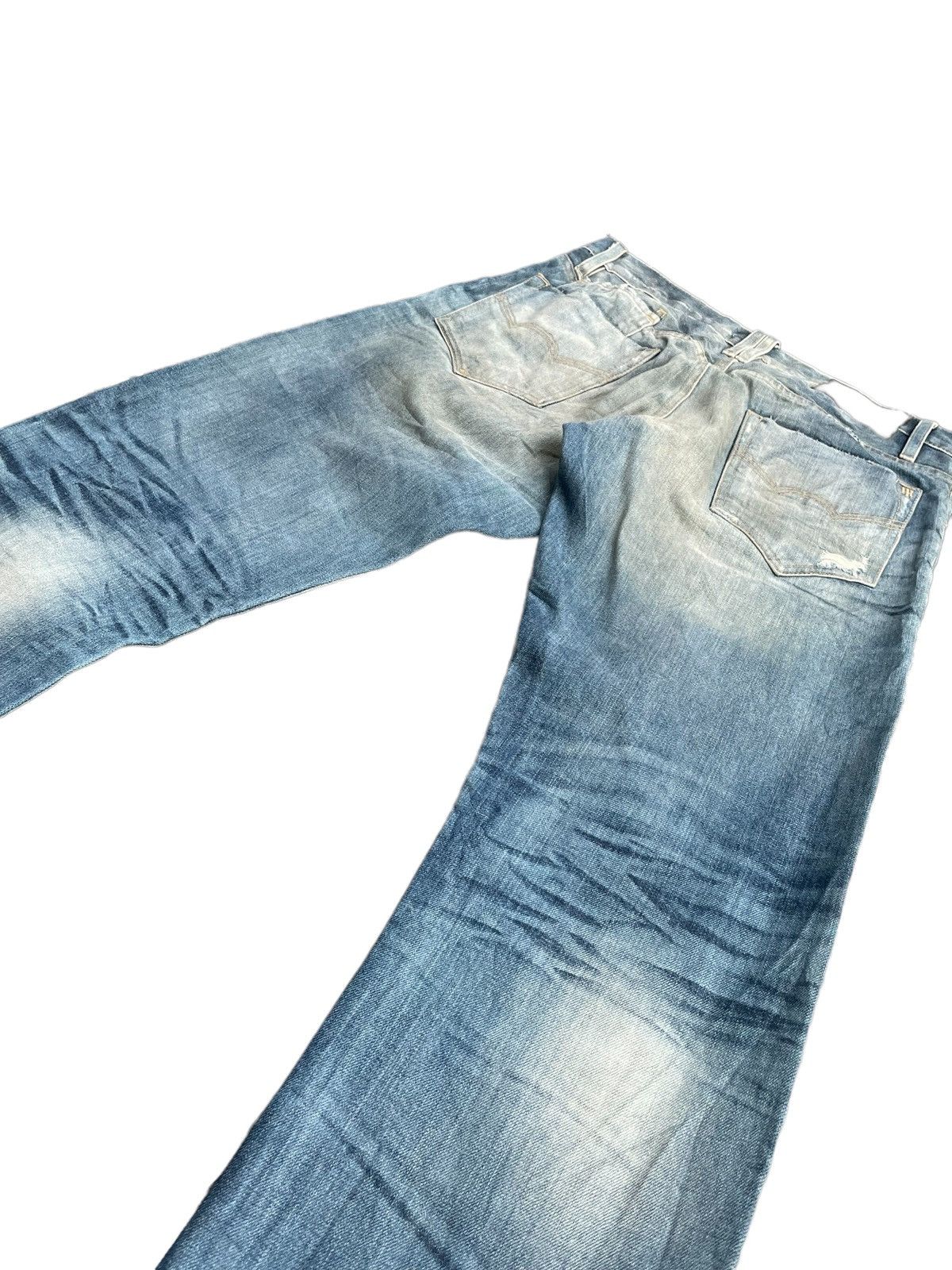 Howe × Vintage STEALS Hause Howe Aging Wash Denim Size US 33 - 10 Thumbnail