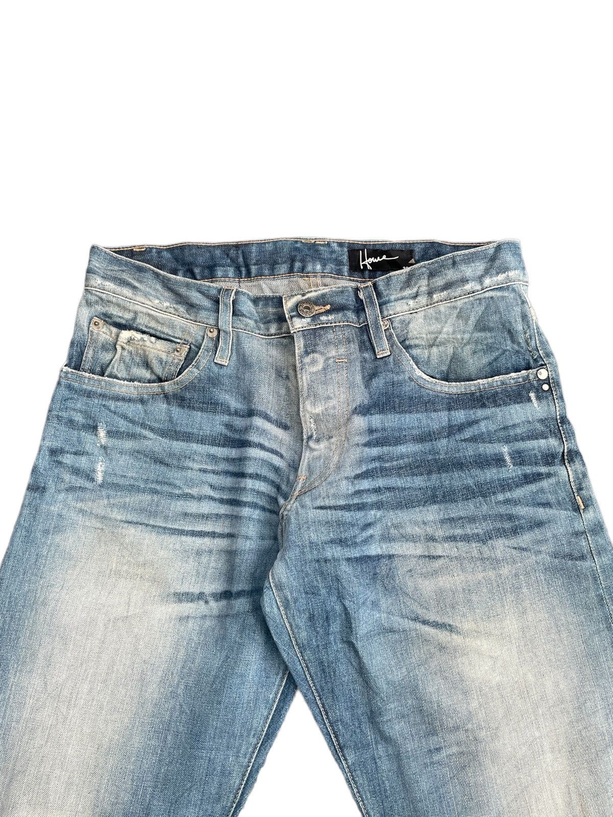 Howe × Vintage STEALS Hause Howe Aging Wash Denim Size US 33 - 5 Thumbnail