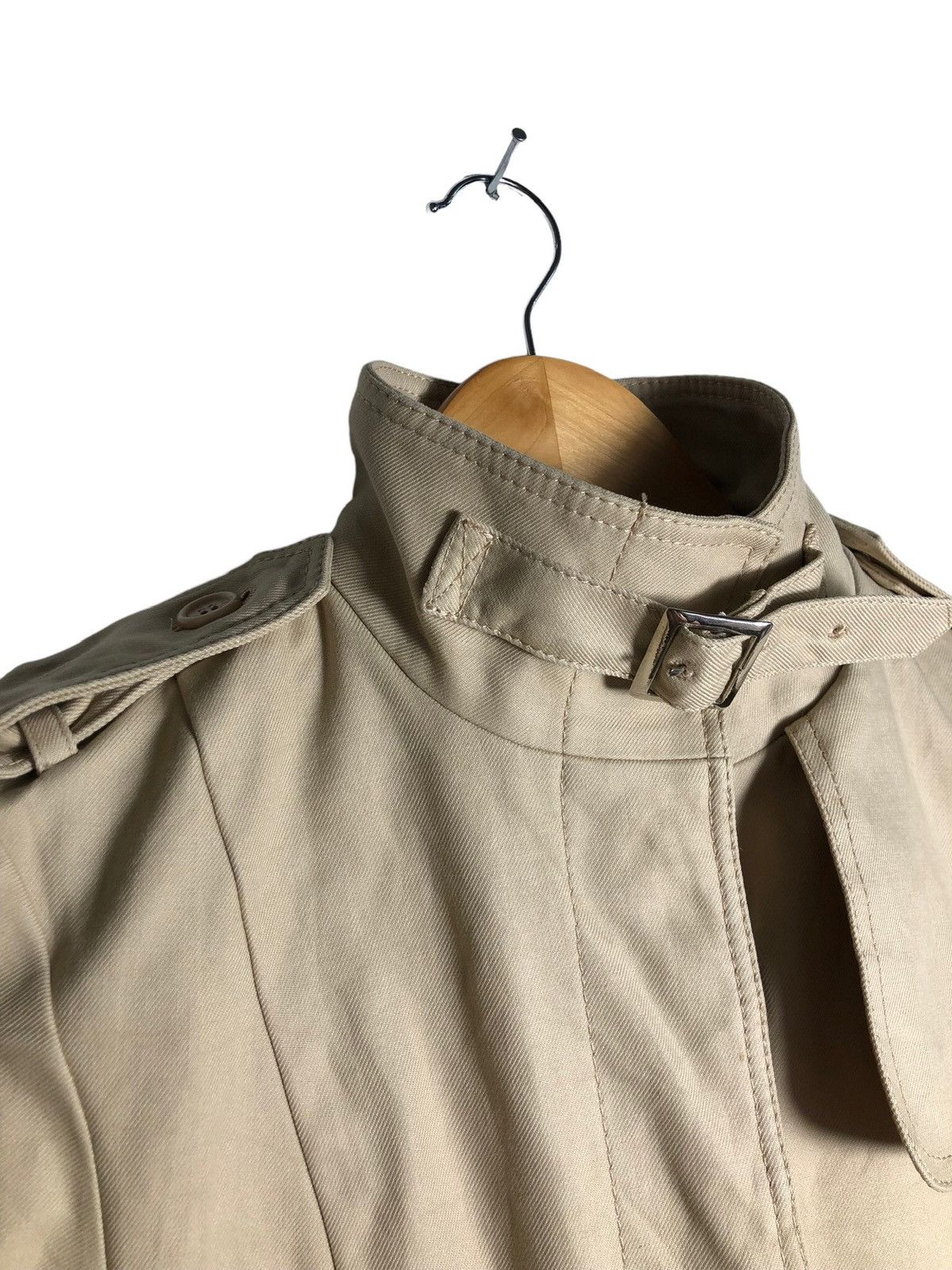 Japanese Brand Ined by Yohji Yamamoto trench coat made in japan Size S / US 4 / IT 40 - 4 Thumbnail