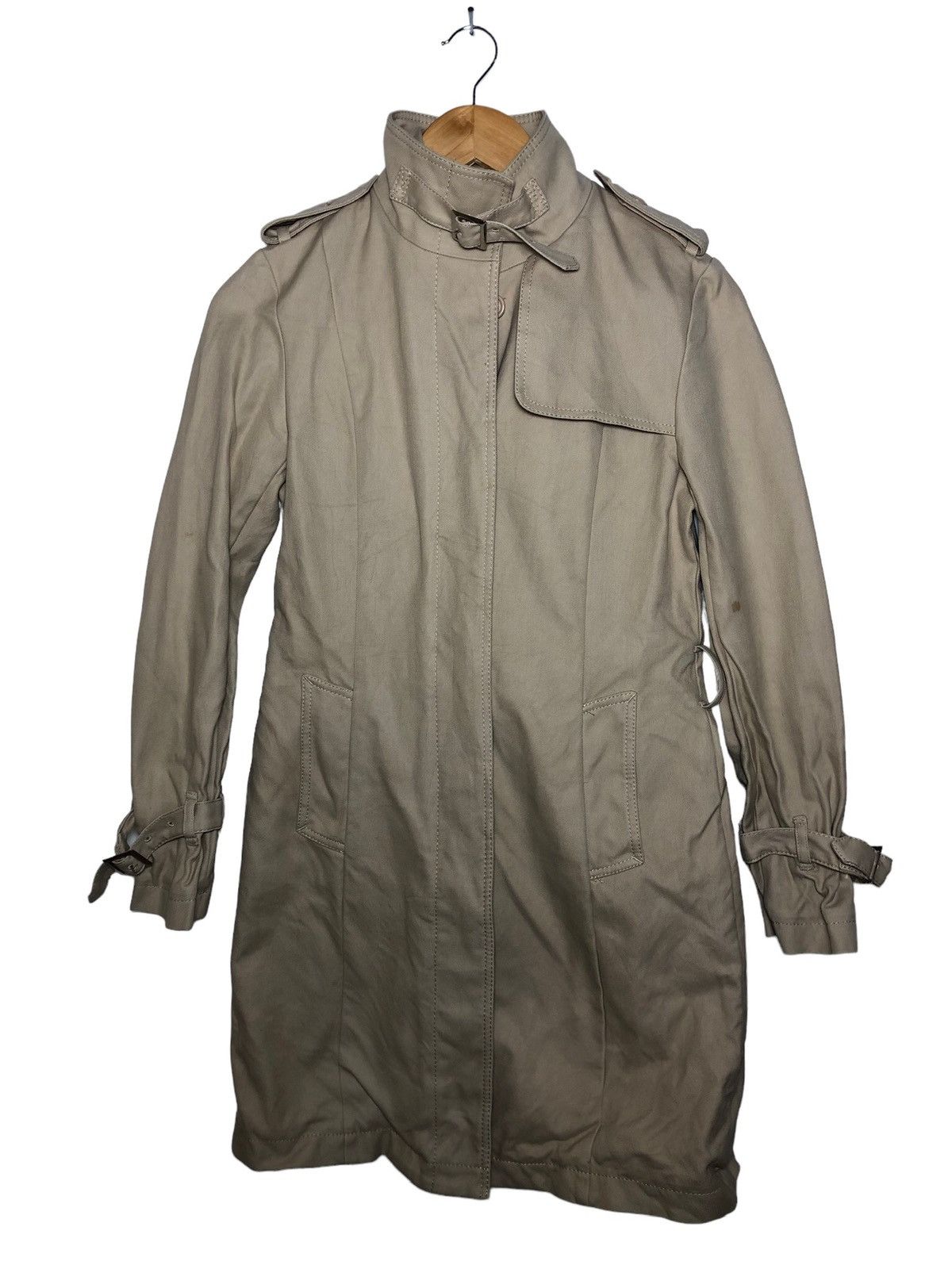 Japanese Brand Ined by Yohji Yamamoto trench coat made in japan Size S / US 4 / IT 40 - 1 Thumbnail