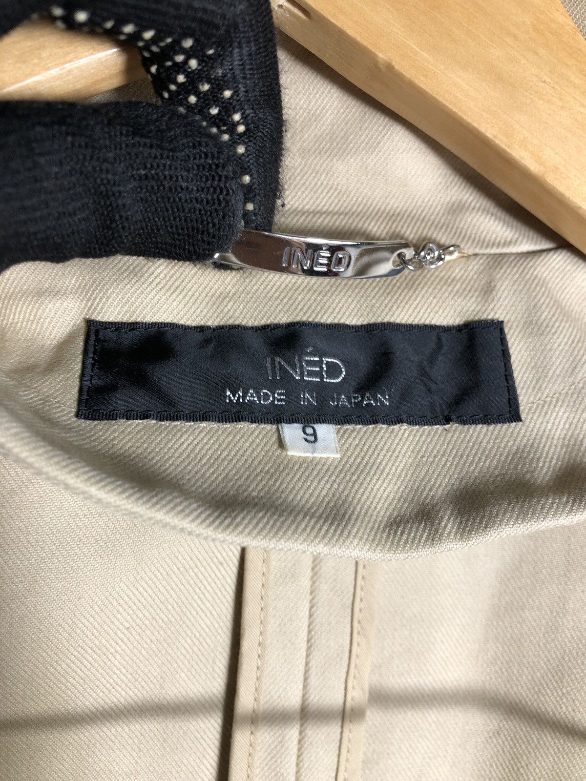 Japanese Brand Ined by Yohji Yamamoto trench coat made in japan Size S / US 4 / IT 40 - 9 Thumbnail
