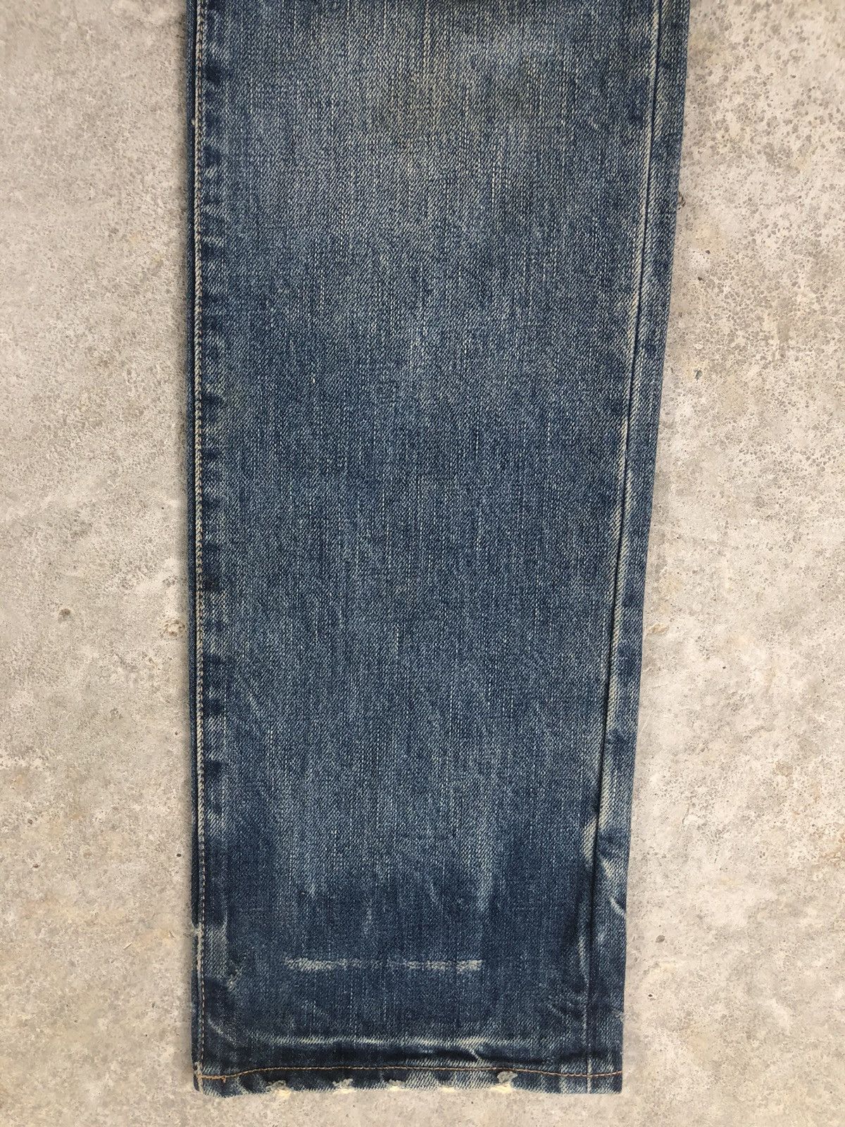 PPFM PPFM Distressed Jeans Patchwork Punk Style Size US 33 - 7 Thumbnail