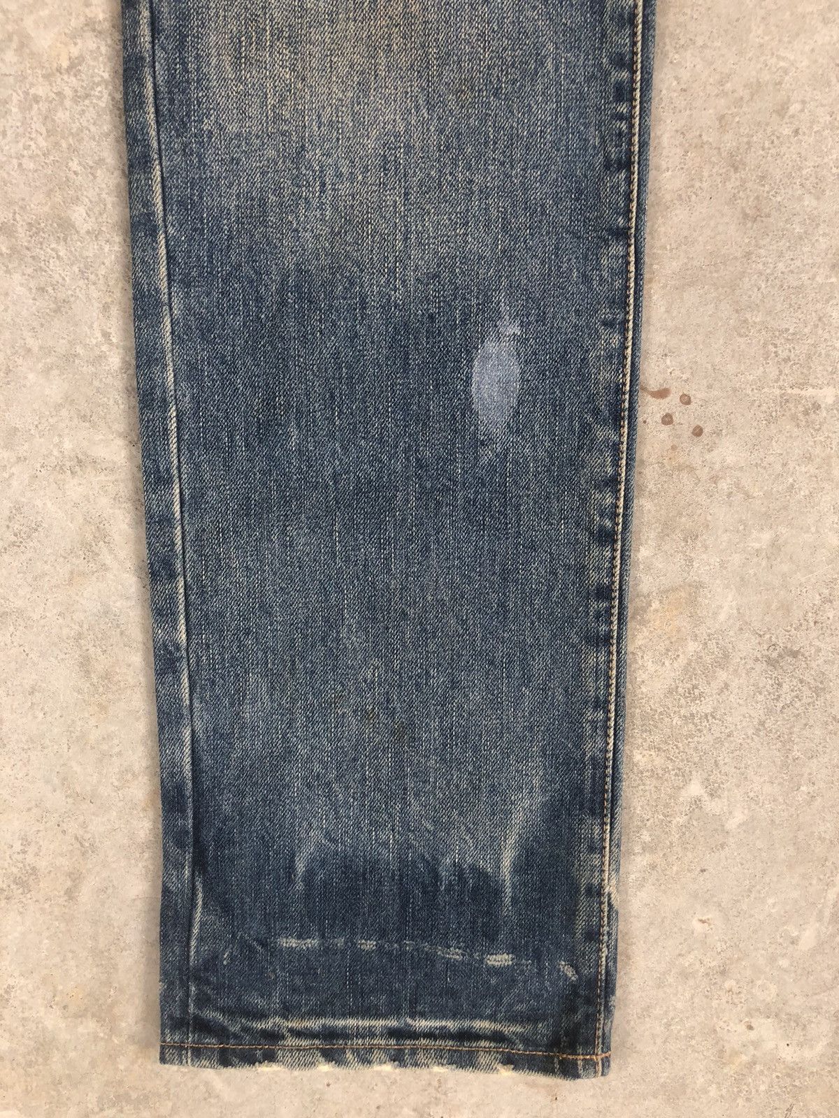 PPFM PPFM Distressed Jeans Patchwork Punk Style Size US 33 - 6 Thumbnail