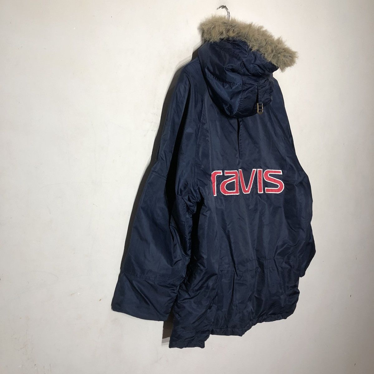 Japanese Brand VINTAGE 80's GRAVIS BIG LOGO PARKA Size US L / EU 52-54 / 3 - 6 Thumbnail