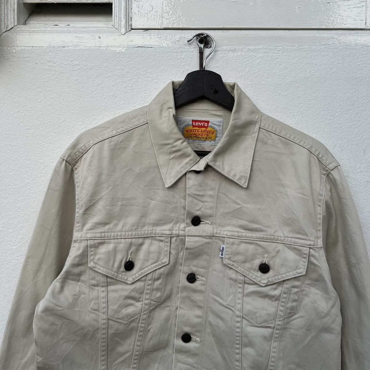 Levi's VINTAGE WHITE LEVI’S JACKET LEVI’S STRAUSS& CO Size US M / EU 48-50 / 2 - 2 Thumbnail