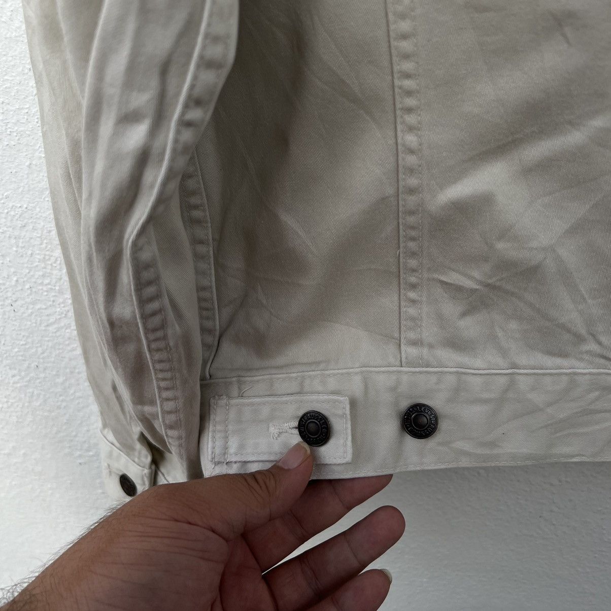 Levi's VINTAGE WHITE LEVI’S JACKET LEVI’S STRAUSS& CO Size US M / EU 48-50 / 2 - 11 Thumbnail