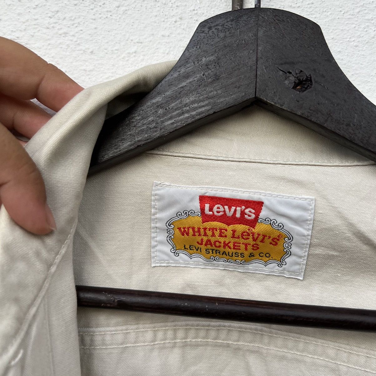 Levi's VINTAGE WHITE LEVI’S JACKET LEVI’S STRAUSS& CO Size US M / EU 48-50 / 2 - 15 Thumbnail