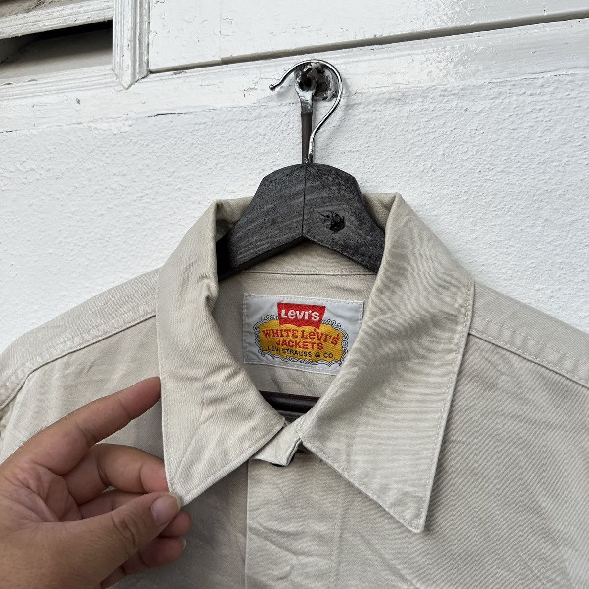 Levi's VINTAGE WHITE LEVI’S JACKET LEVI’S STRAUSS& CO Size US M / EU 48-50 / 2 - 7 Thumbnail