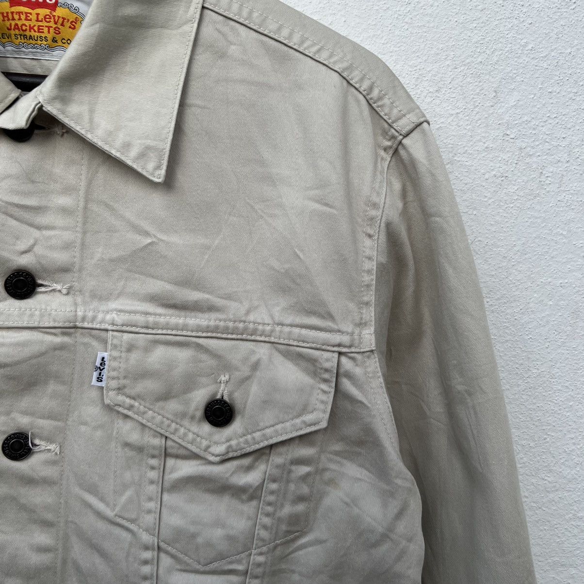 Levi's VINTAGE WHITE LEVI’S JACKET LEVI’S STRAUSS& CO Size US M / EU 48-50 / 2 - 4 Thumbnail