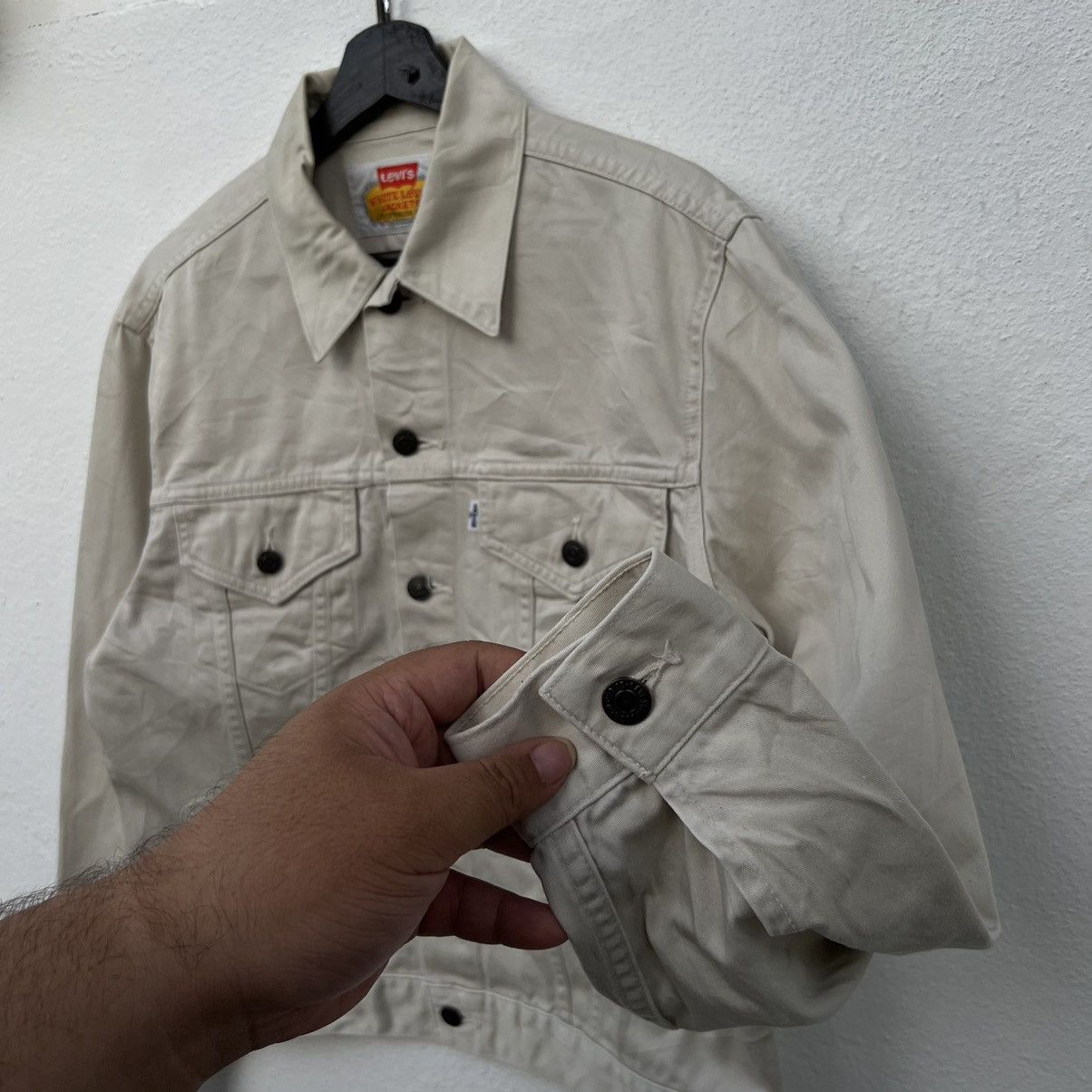 Levi's VINTAGE WHITE LEVI’S JACKET LEVI’S STRAUSS& CO Size US M / EU 48-50 / 2 - 8 Thumbnail