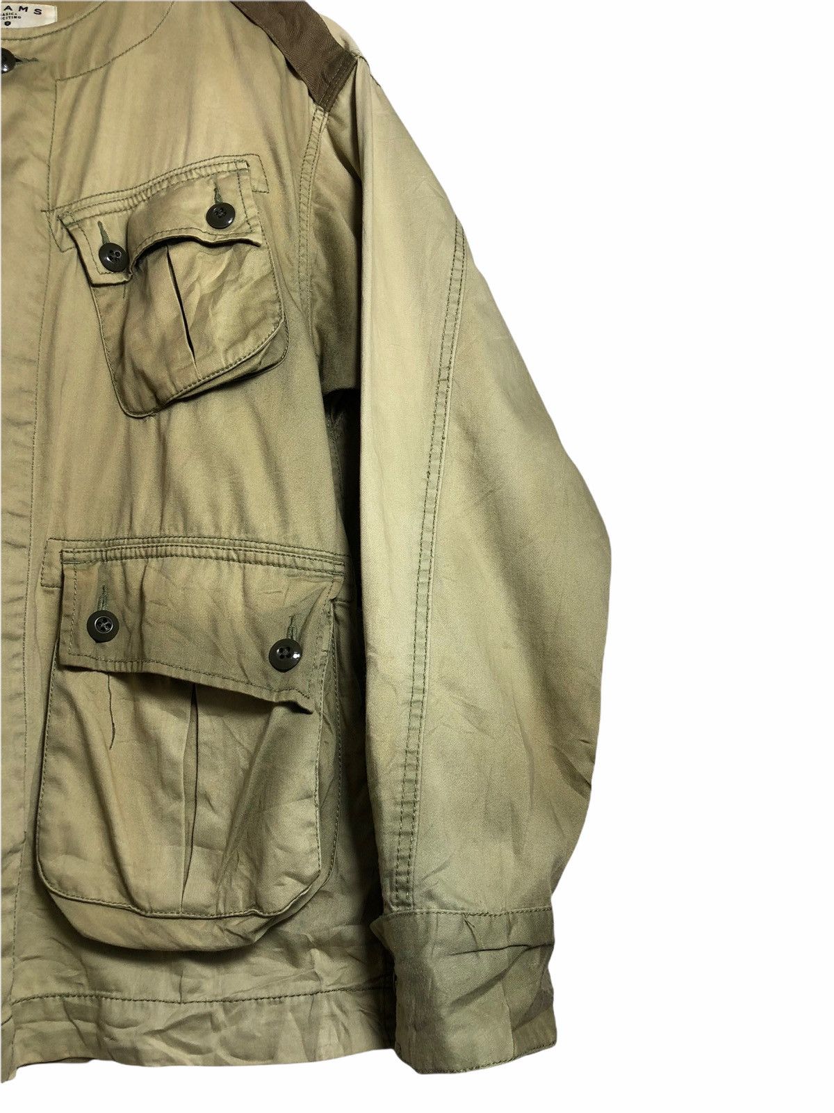 Beams Plus Japanese Brand Beams multi Pocket cargo Button ups Size US M / EU 48-50 / 2 - 4 Thumbnail