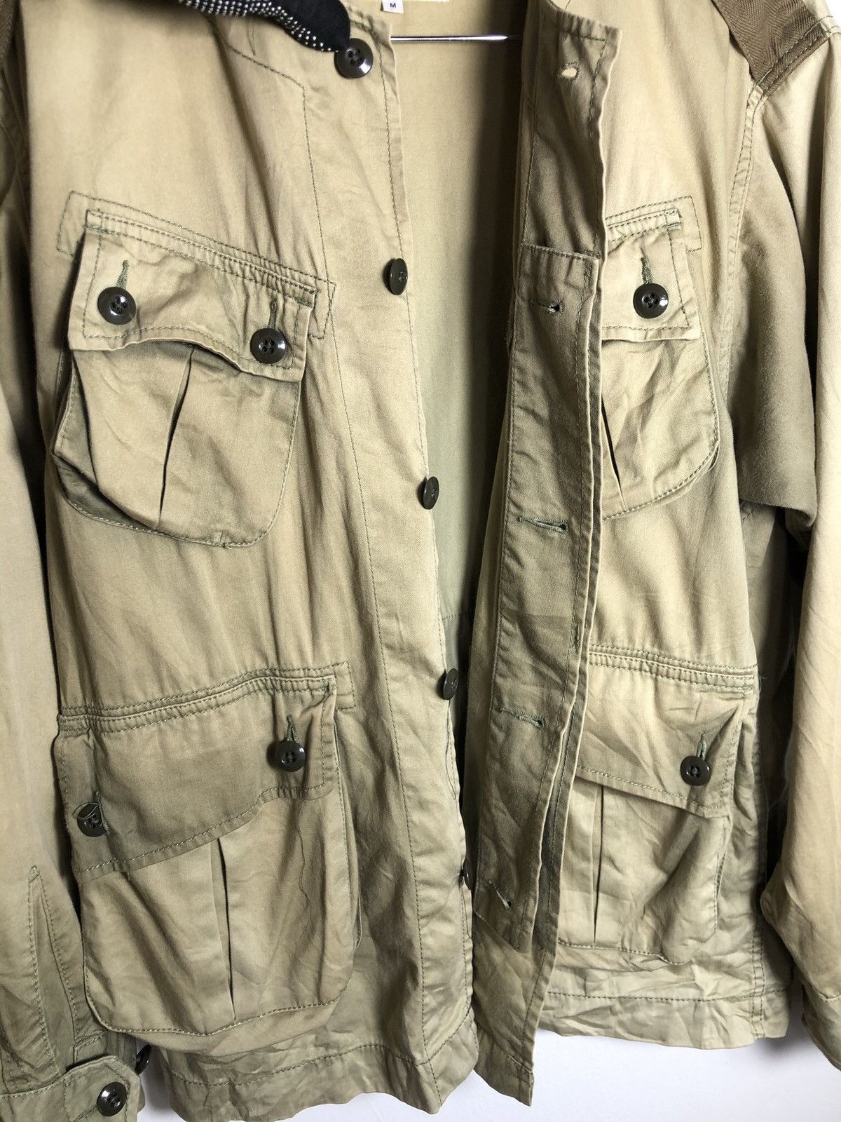 Beams Plus Japanese Brand Beams multi Pocket cargo Button ups Size US M / EU 48-50 / 2 - 8 Thumbnail