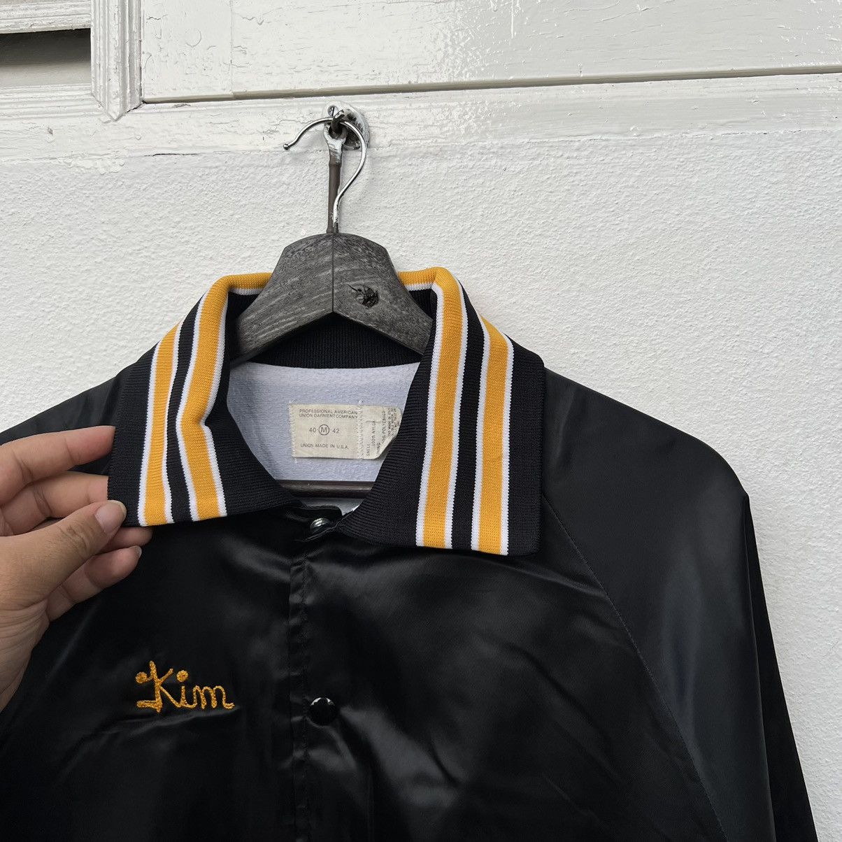 Toyo Enterprises VINTAGE UNION GARMENT COMPANY BOMBER JACKET BIG LOGO USA Size US M / EU 48-50 / 2 - 7 Thumbnail