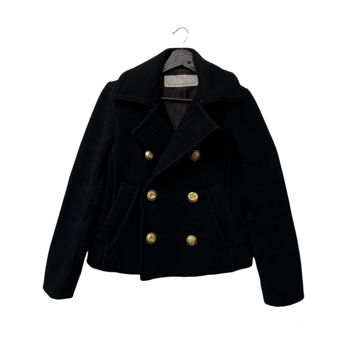 Issey Miyake RARE CROP WOOL JACKET SUNAOKUWAHARA ISSEY MIYAKE JAPAN Size US S / EU 44-46 / 1 - 1 Thumbnail