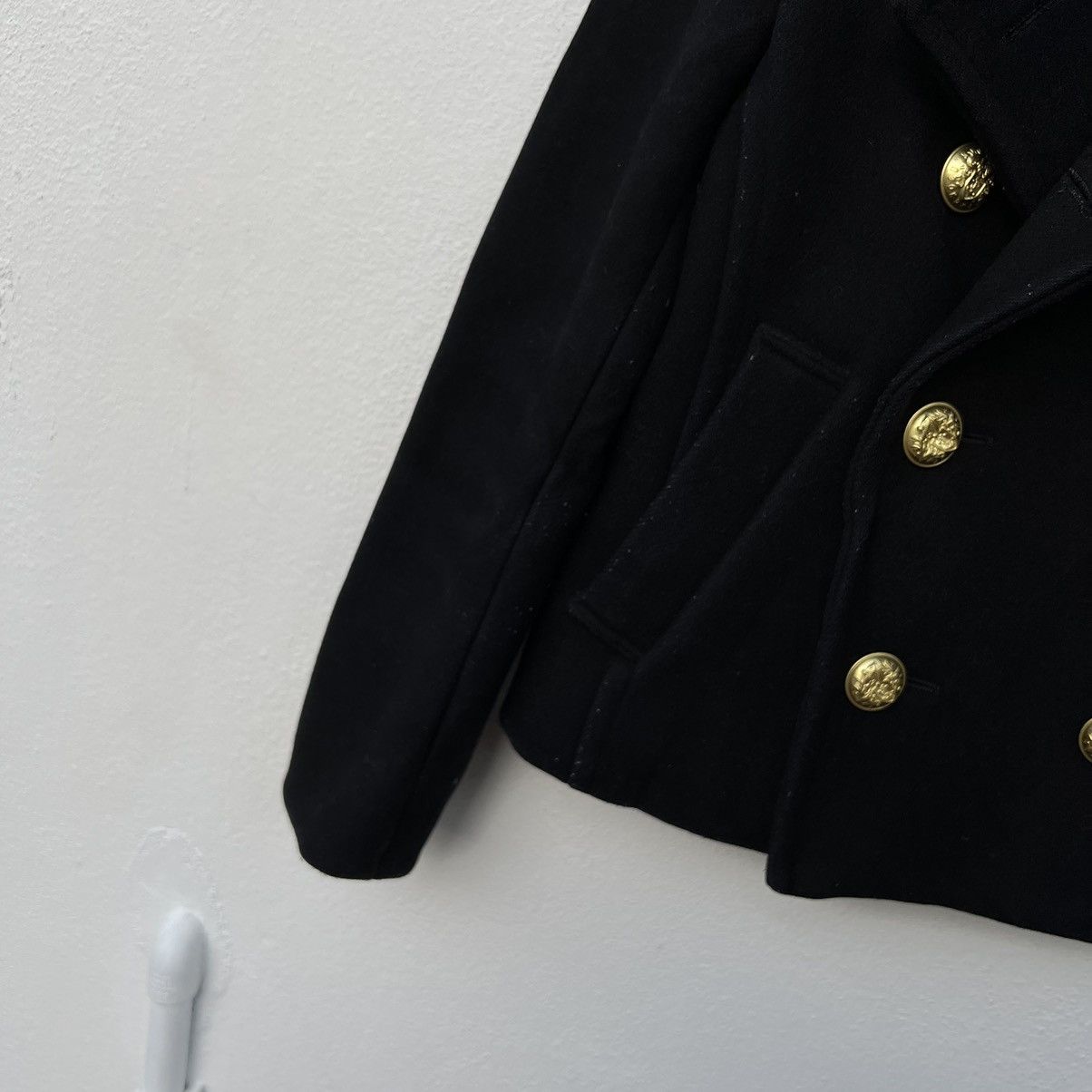 Issey Miyake RARE CROP WOOL JACKET SUNAOKUWAHARA ISSEY MIYAKE JAPAN Size US S / EU 44-46 / 1 - 4 Thumbnail