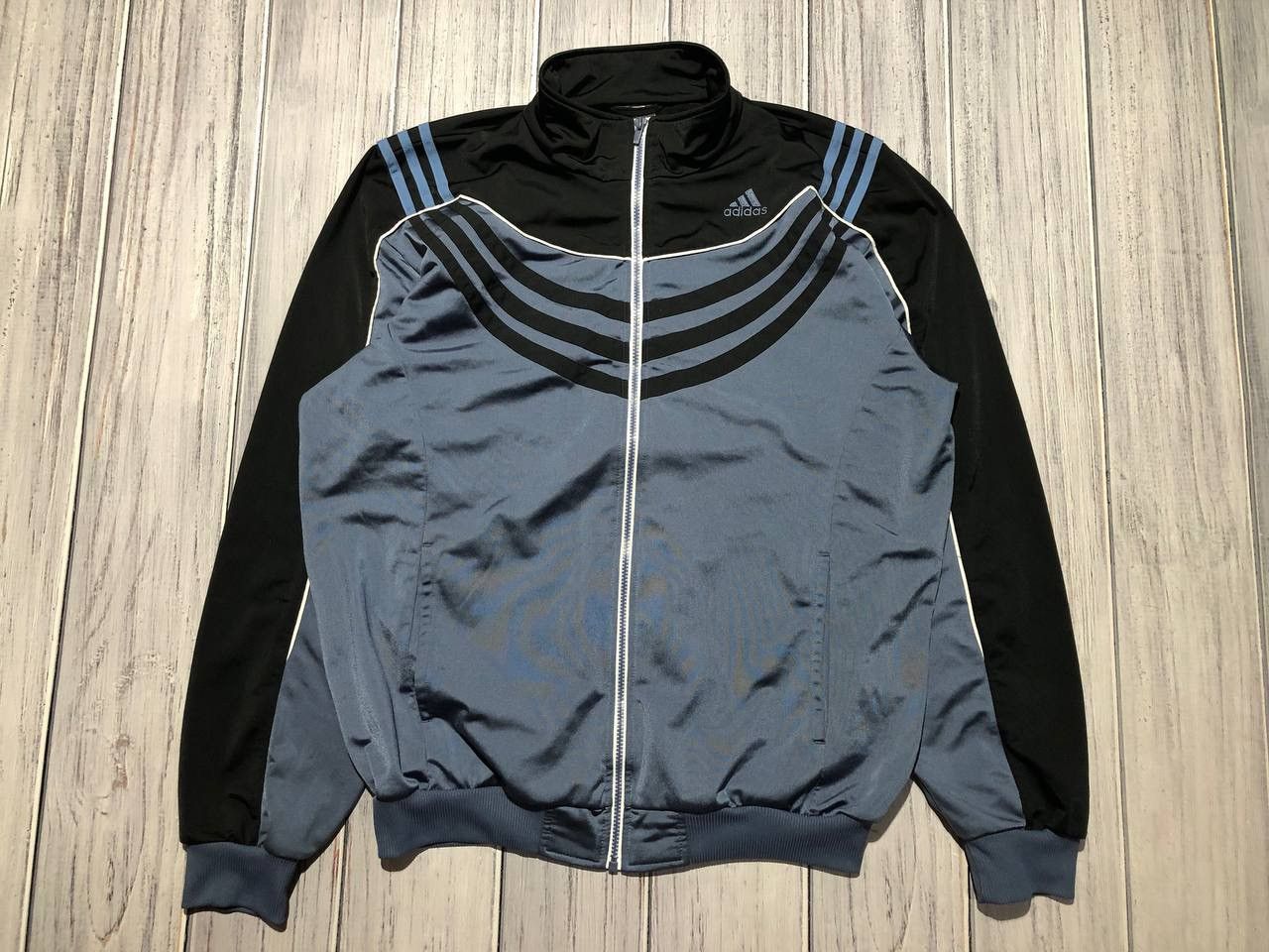 Adidas Streetwear Vintage Vintage Adidas Big Logo Track Top Jacket Tracksuit 90s Grailed