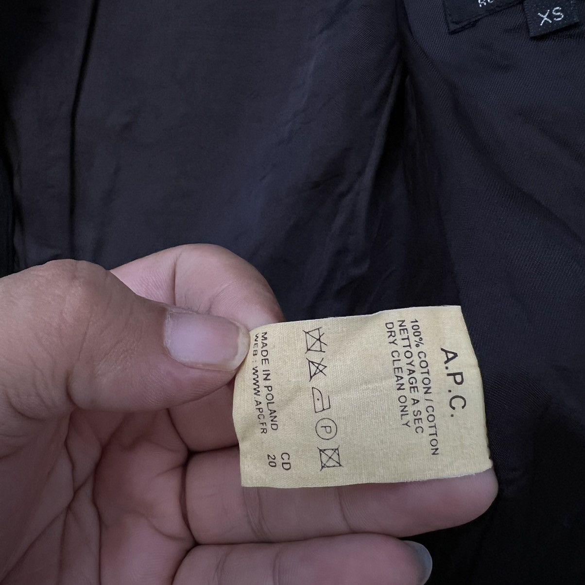 A.P.C. RARE CASUAL JACKET APC DESIGNER Size US XS / EU 42 / 0 - 10 Thumbnail