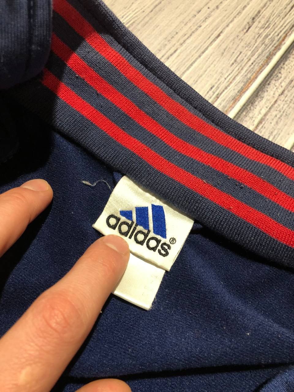 Adidas Vintage Adidas Big Logo Track Jacket Size US L / EU 52-54 / 3 - 9 Thumbnail