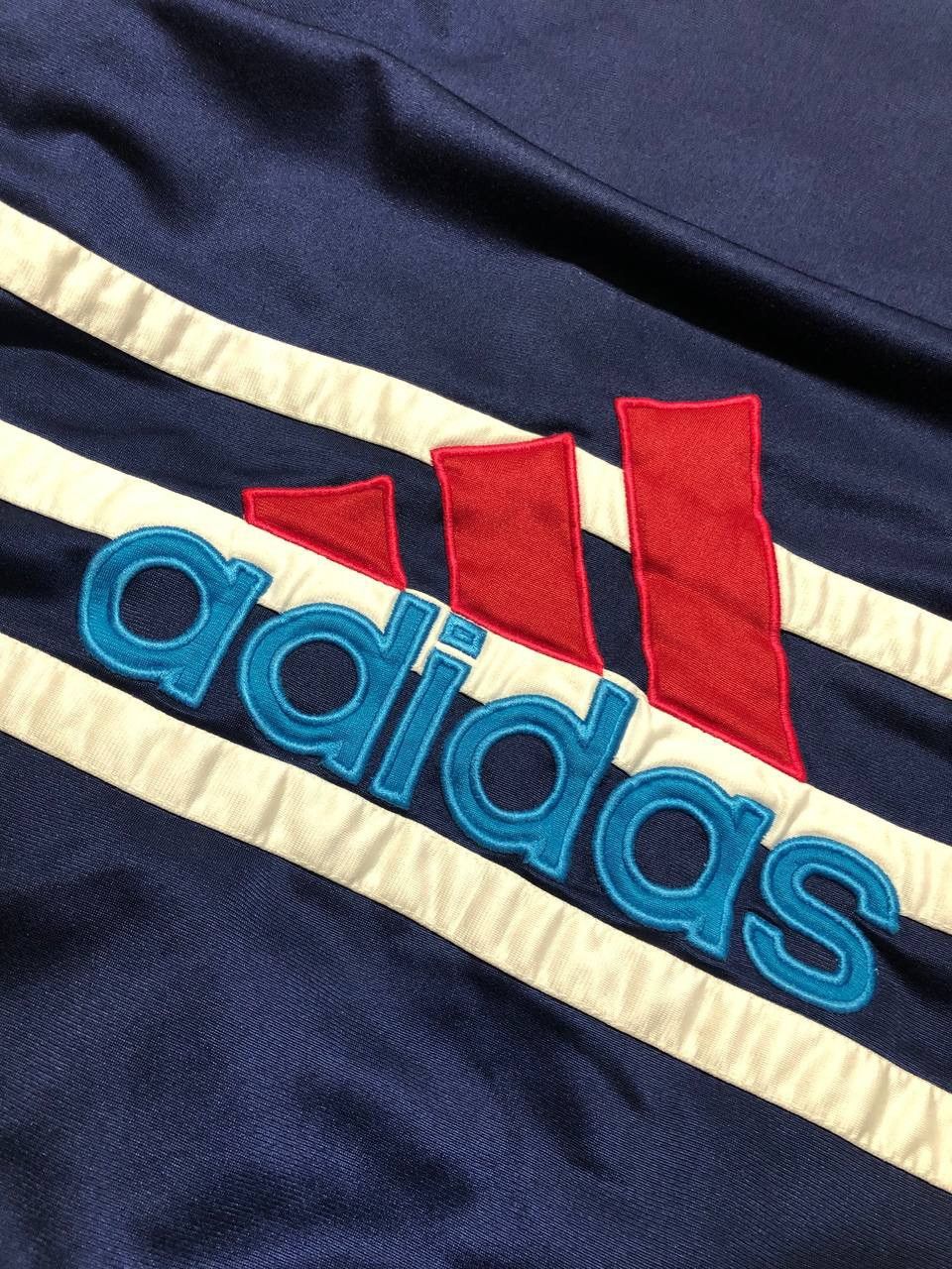 Adidas Vintage Adidas Big Logo Track Jacket Size US L / EU 52-54 / 3 - 2 Thumbnail