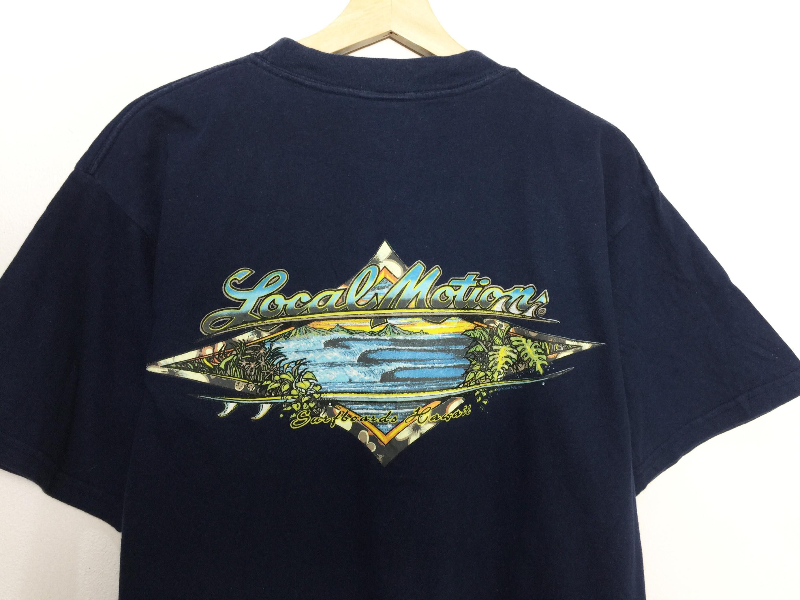 Vintage Rare Vintage 90s Local Motion Hawaii Tees Size US M / EU 48-50 / 2 - 8 Thumbnail