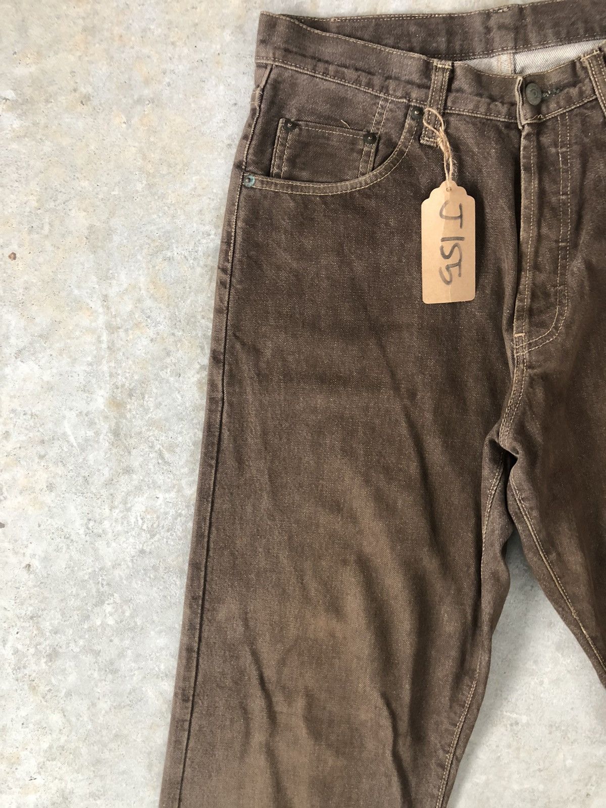RRL Ralph Lauren Vintage RRL Jeans Selvedge Denim Distressed Denim Size US 31 - 4 Thumbnail