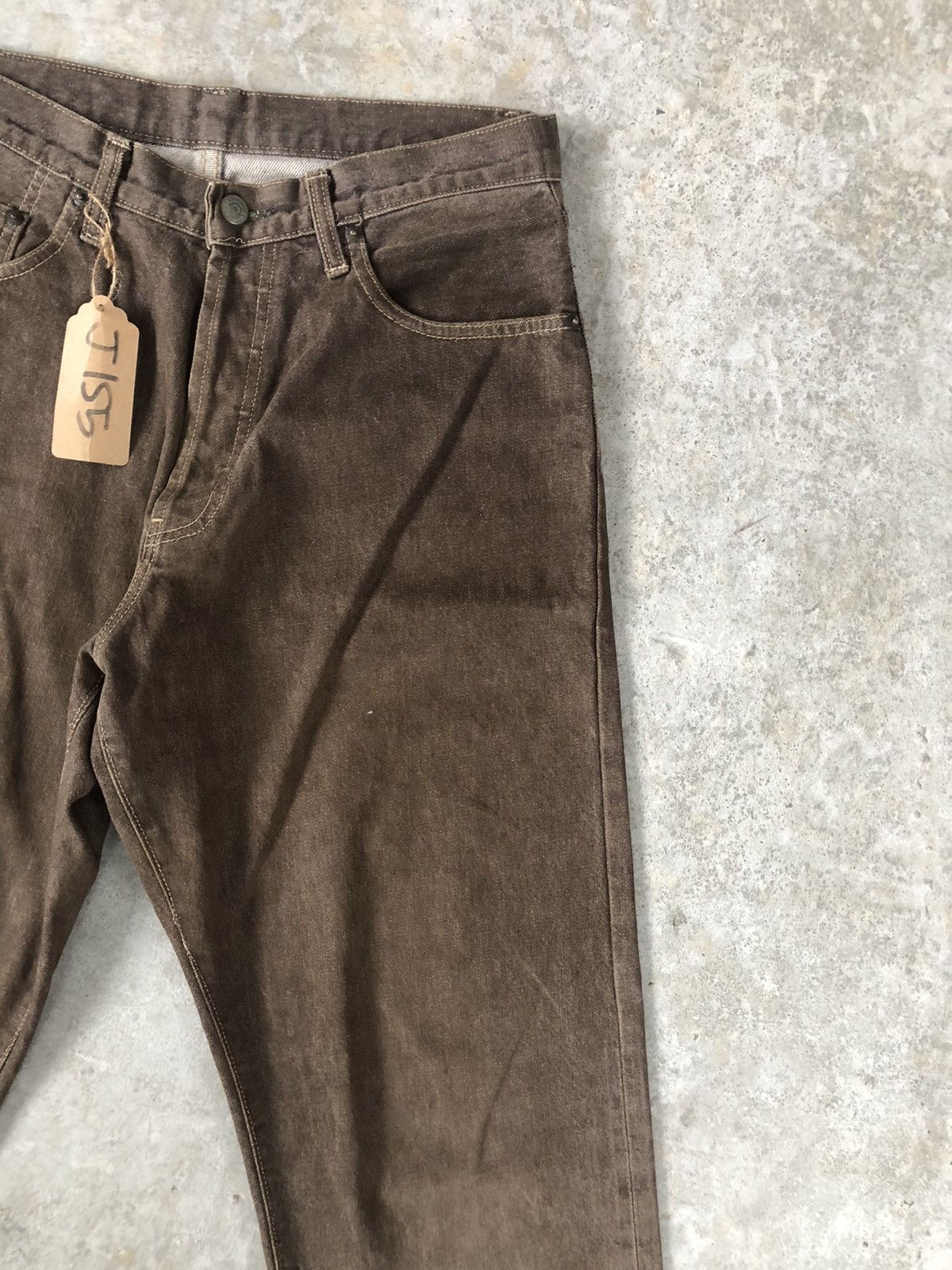 RRL Ralph Lauren Vintage RRL Jeans Selvedge Denim Distressed Denim Size US 31 - 5 Thumbnail