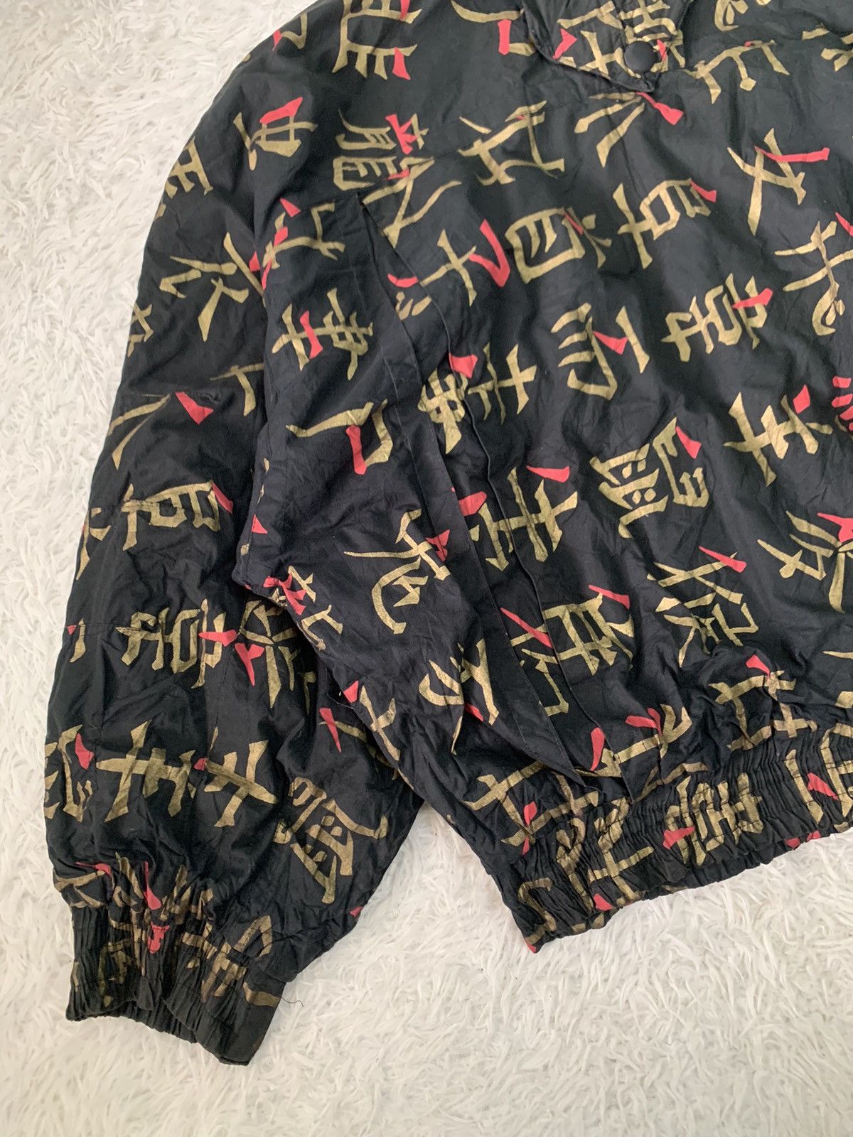 Japanese Brand Rare Sorpasso Japanese Script Style Jacket Half Zip Size US M / EU 48-50 / 2 - 12 Thumbnail