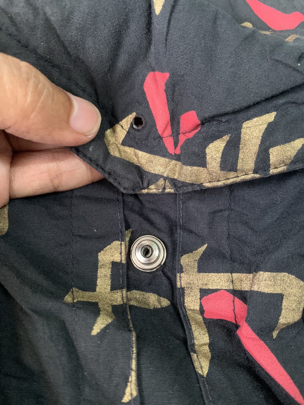Japanese Brand Rare Sorpasso Japanese Script Style Jacket Half Zip Size US M / EU 48-50 / 2 - 9 Thumbnail
