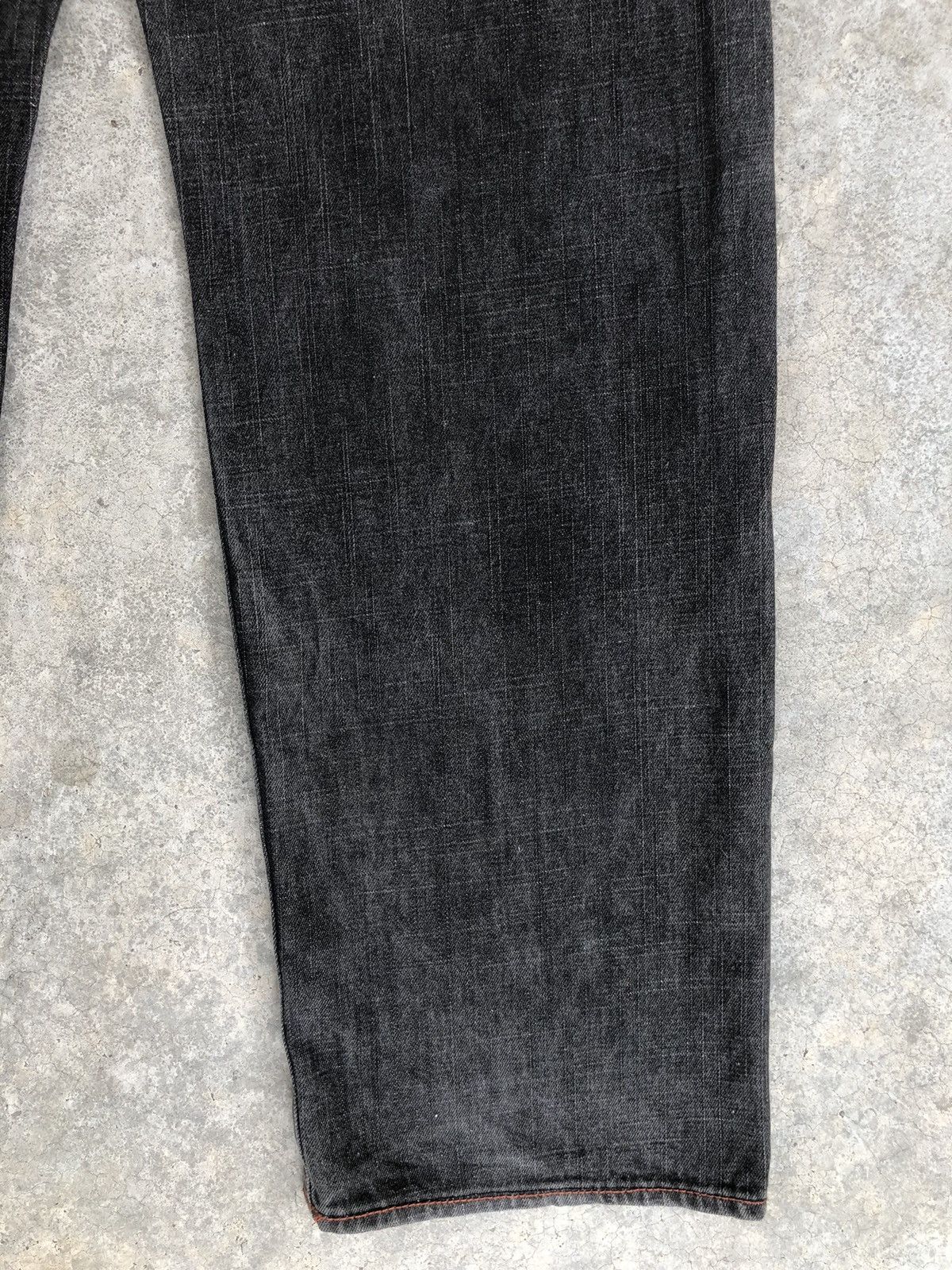RMC Jeans Red Monkey Company Embroidered Jeans Distressed Jeans Size US 35 - 12 Thumbnail