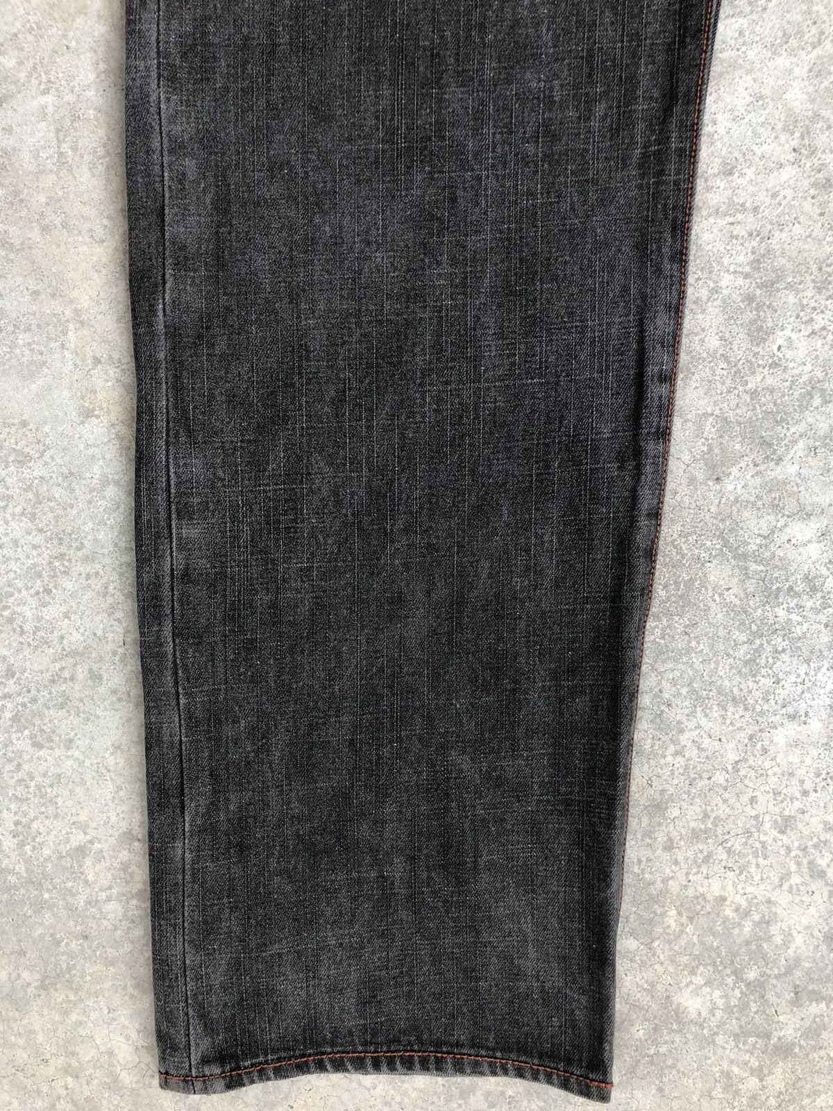 RMC Jeans Red Monkey Company Embroidered Jeans Distressed Jeans Size US 35 - 6 Thumbnail