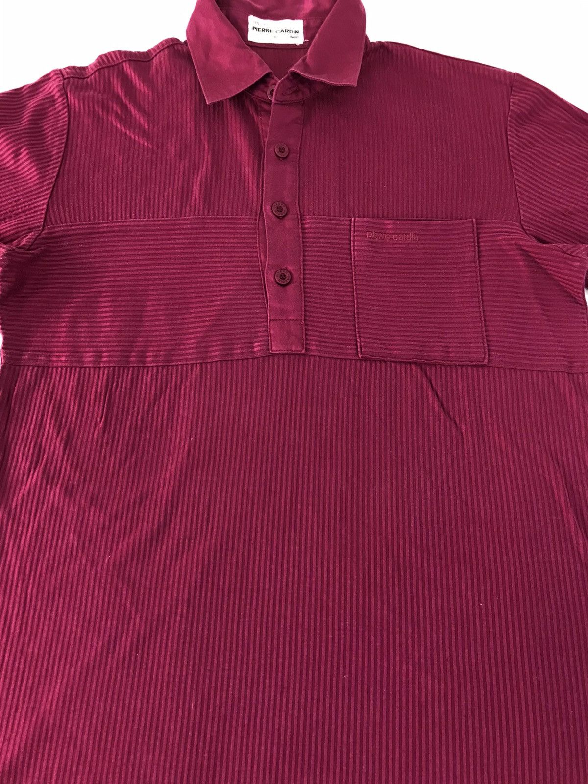 Pierre Cardin Tricots Pierre Cardin Paris Polo Tee Single Pocket Design Size US M / EU 48-50 / 2 - 2 Thumbnail