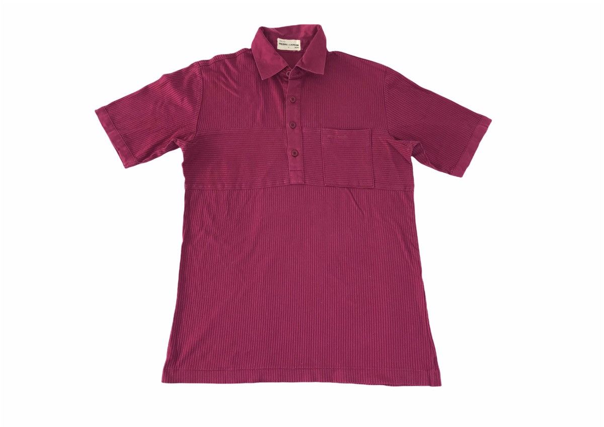 Pierre Cardin Tricots Pierre Cardin Paris Polo Tee Single Pocket Design Size US M / EU 48-50 / 2 - 1 Thumbnail
