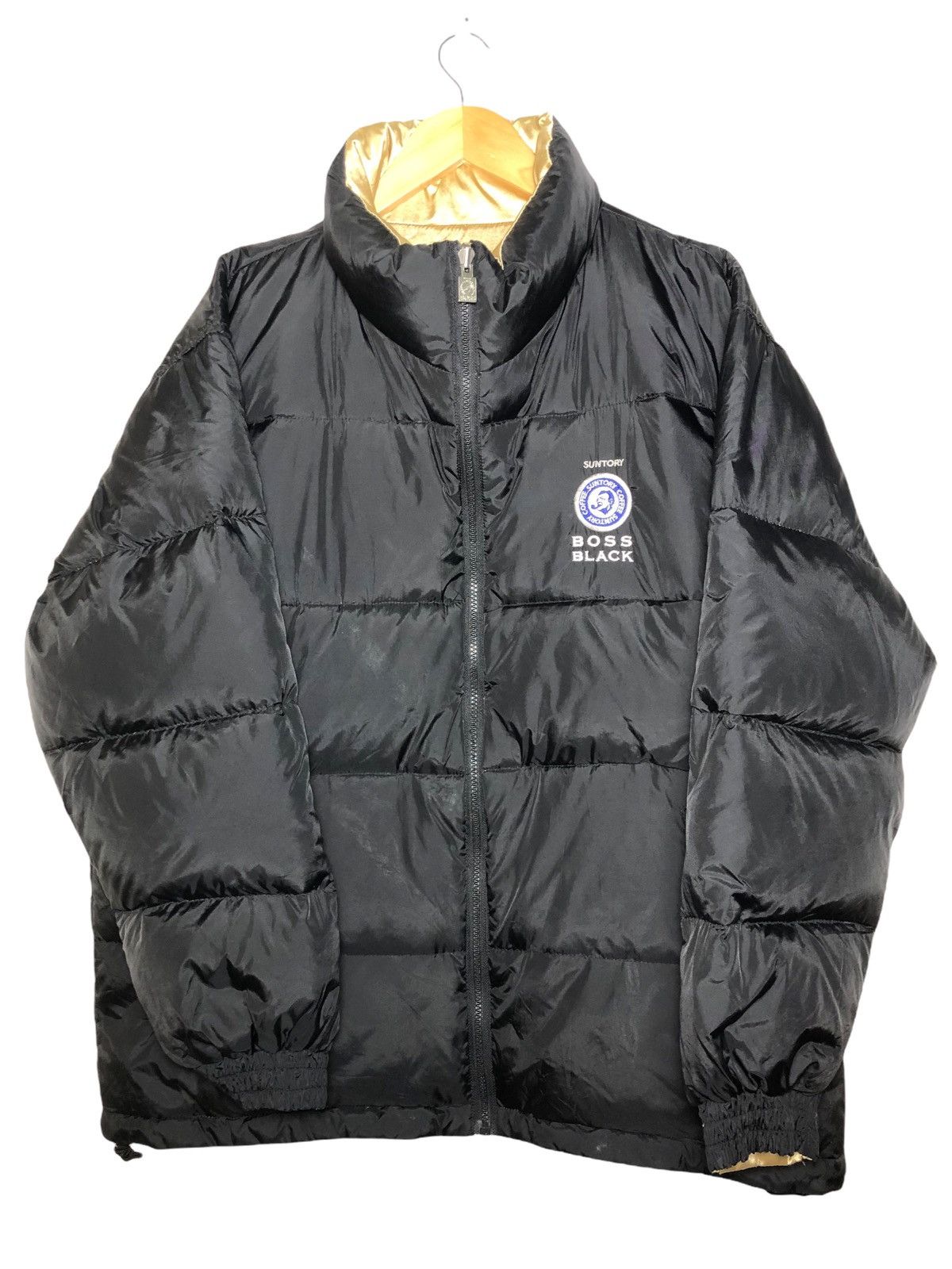 Japanese Brand × Vintage Japanese Brand Suntory Coffee Boss Reversible puffer jacket Size US XL / EU 56 / 4 - 3 Thumbnail