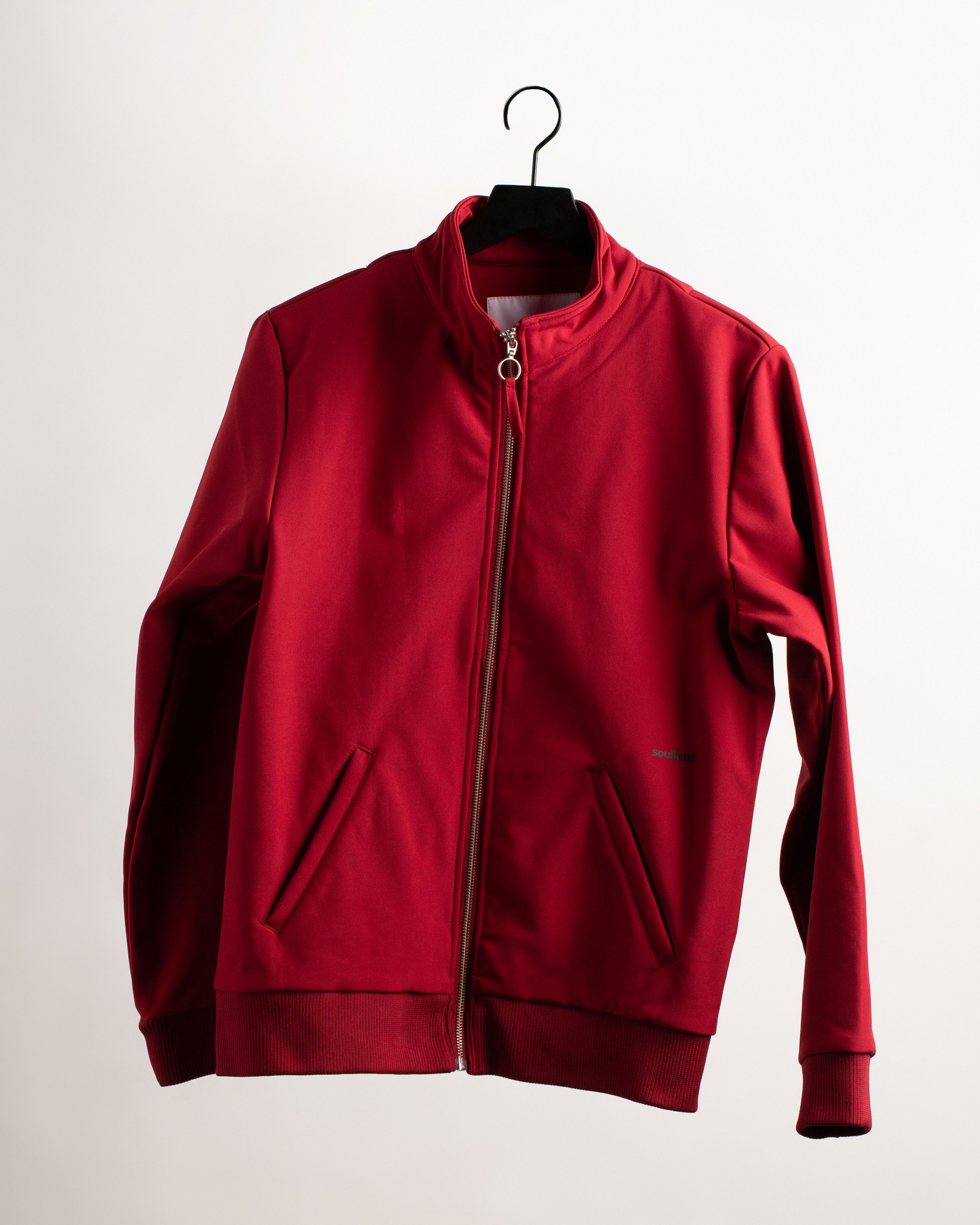 image of Soulland NWT Bibi Tracksuit Jacket in Red, Men's (Size Small)