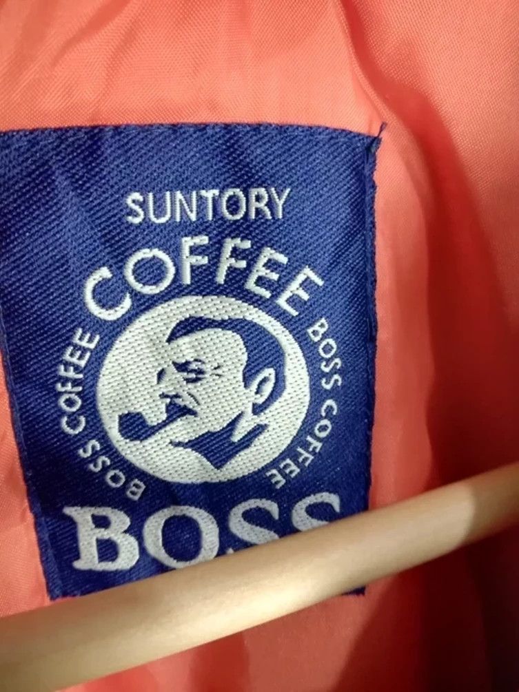 Japanese Brand BOSS Suntory coffee bomber jacket Size US L / EU 52-54 / 3 - 4 Thumbnail