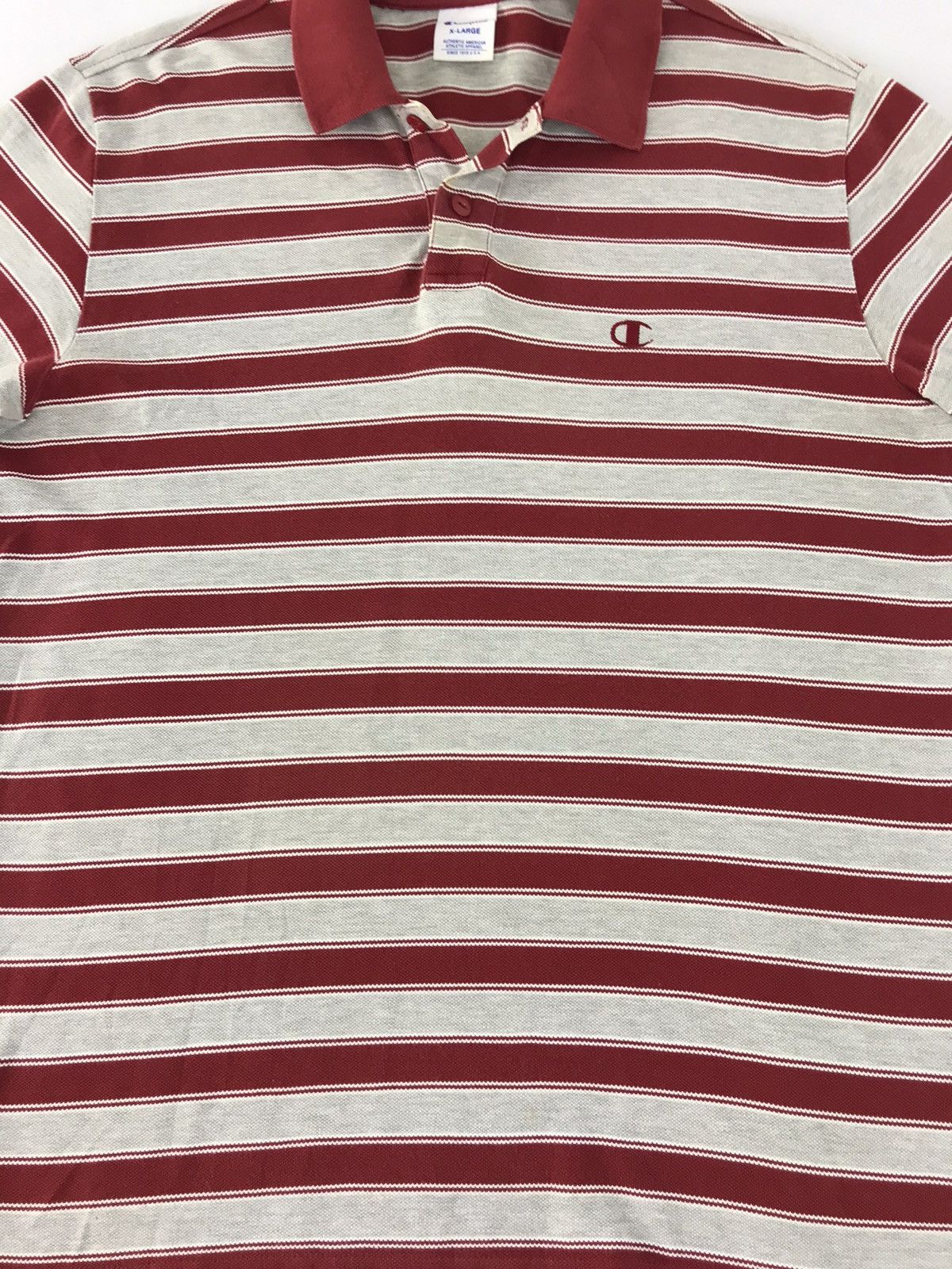 Champion Champion Polo T-shirt Tee Striped Design Unisex Wear Size US L / EU 52-54 / 3 - 2 Thumbnail