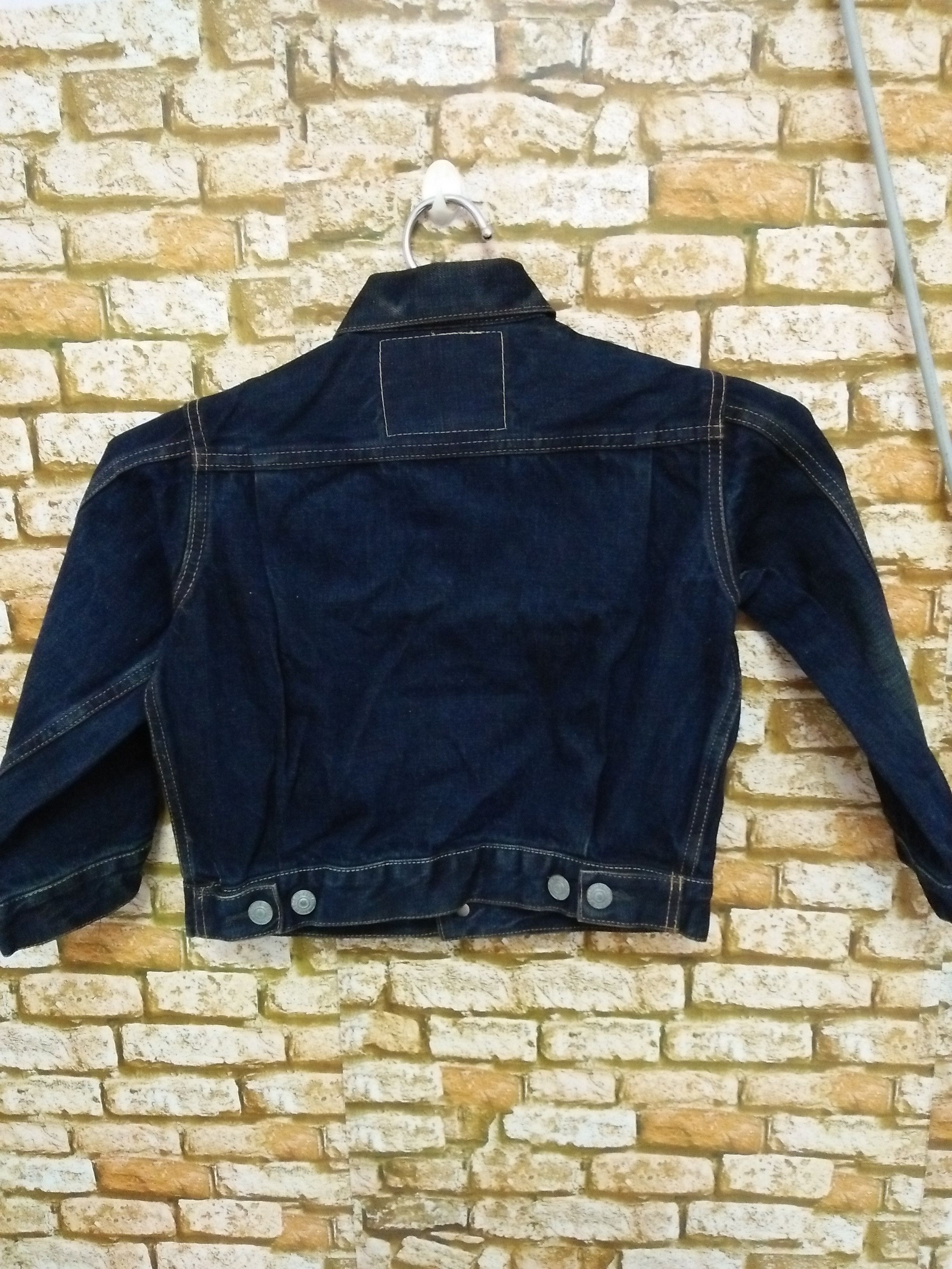 Japanese Brand BARTACK JAPAN KIDS SELVEDGE DOUBLE POCKET DENIM (B65) Size US S / EU 44-46 / 1 - 2 Thumbnail