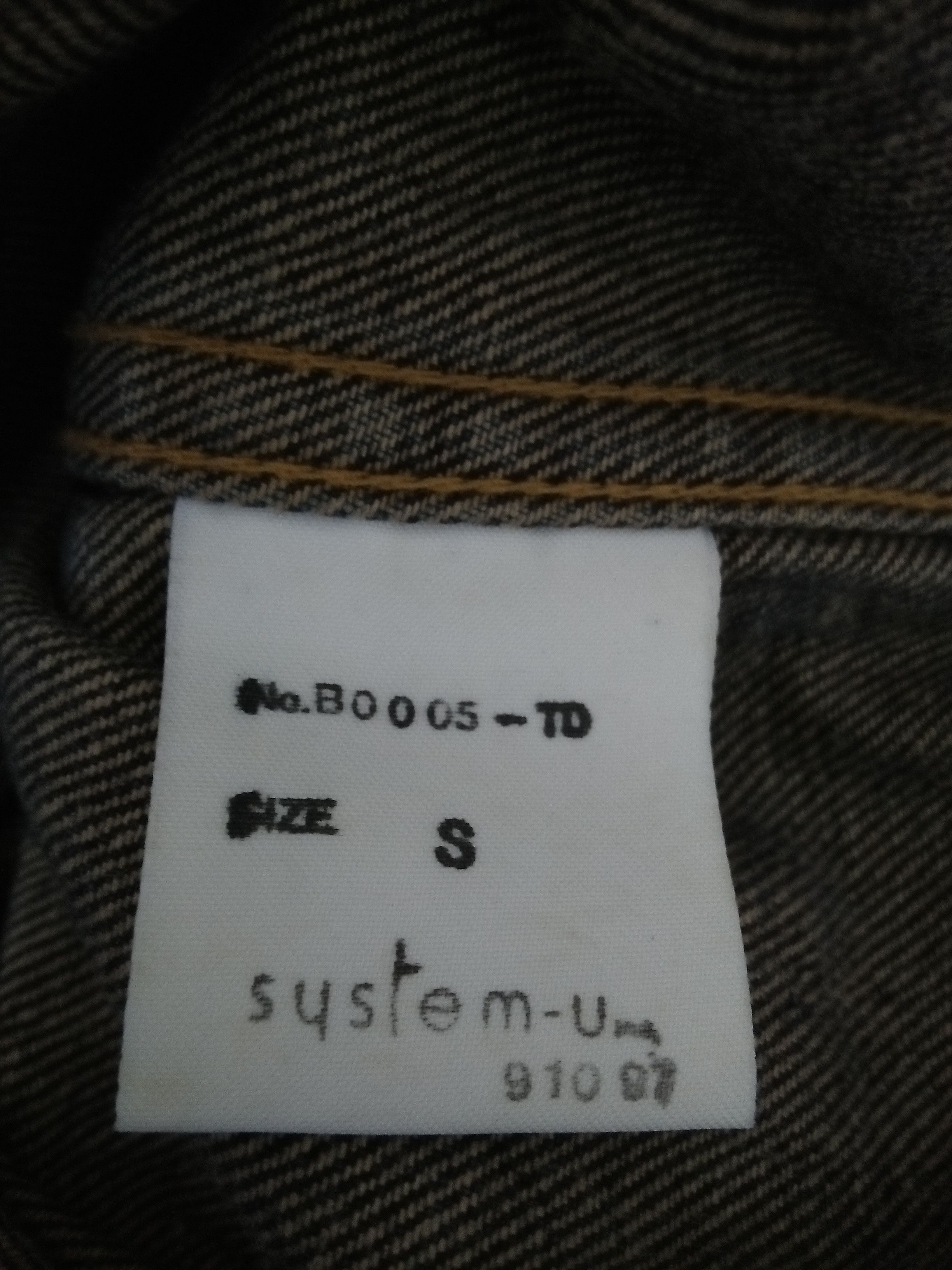 Japanese Brand BARTACK JAPAN KIDS SELVEDGE DOUBLE POCKET DENIM (B65) Size US S / EU 44-46 / 1 - 6 Thumbnail