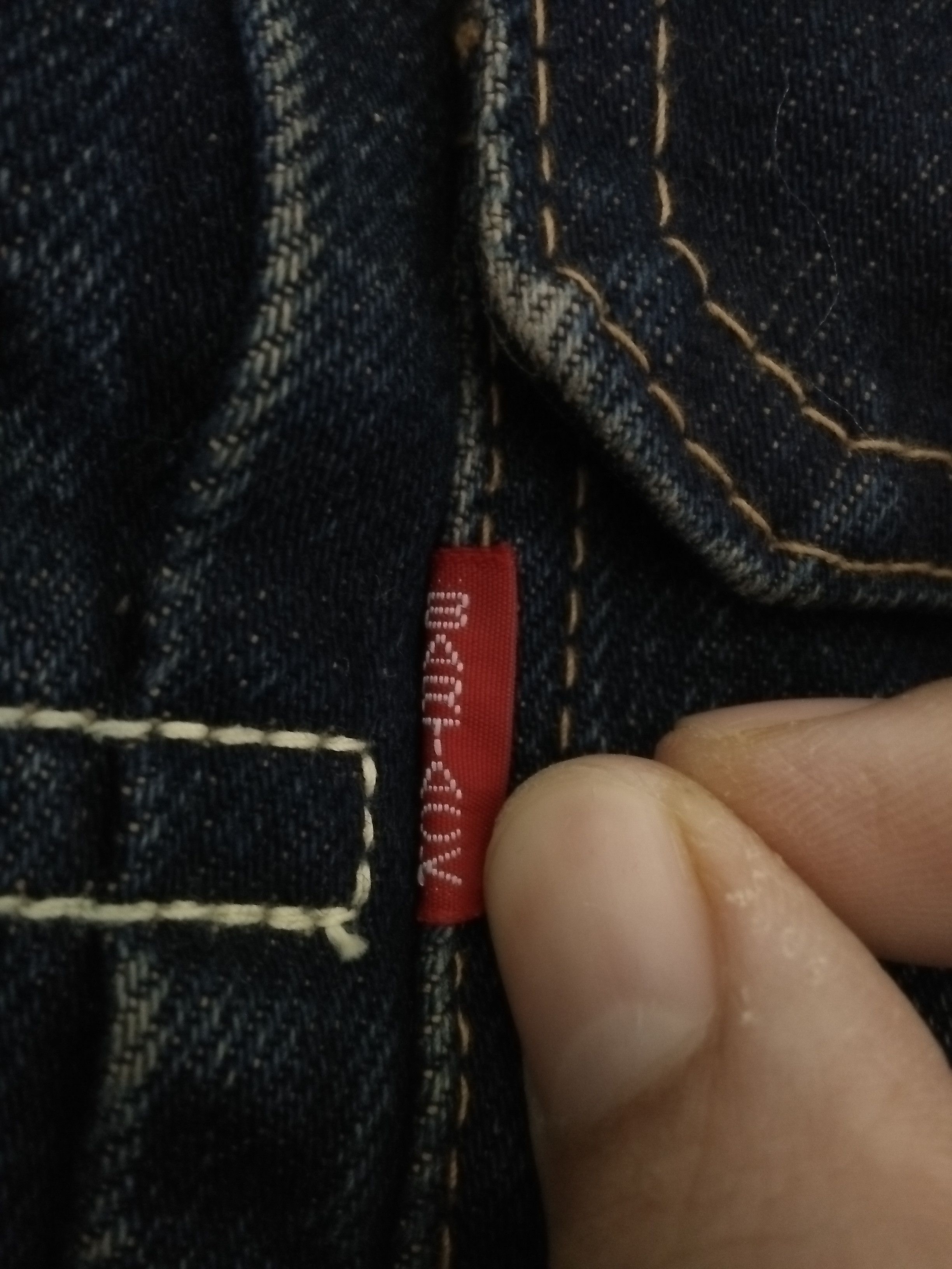 Japanese Brand BARTACK JAPAN KIDS SELVEDGE DOUBLE POCKET DENIM (B65) Size US S / EU 44-46 / 1 - 4 Thumbnail