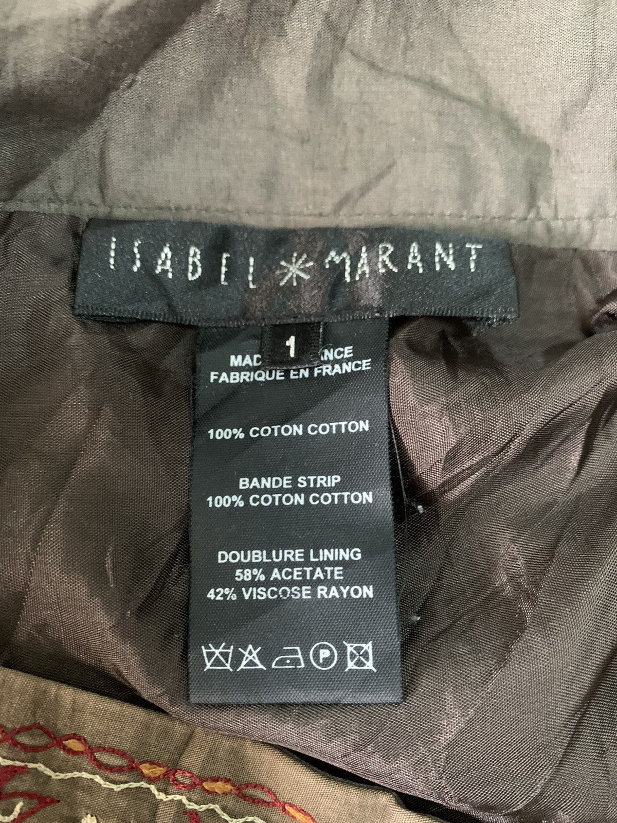 Isabel Marant Nice Isabel Marant Midi Skirt Made in France Size 29" - 15 Thumbnail