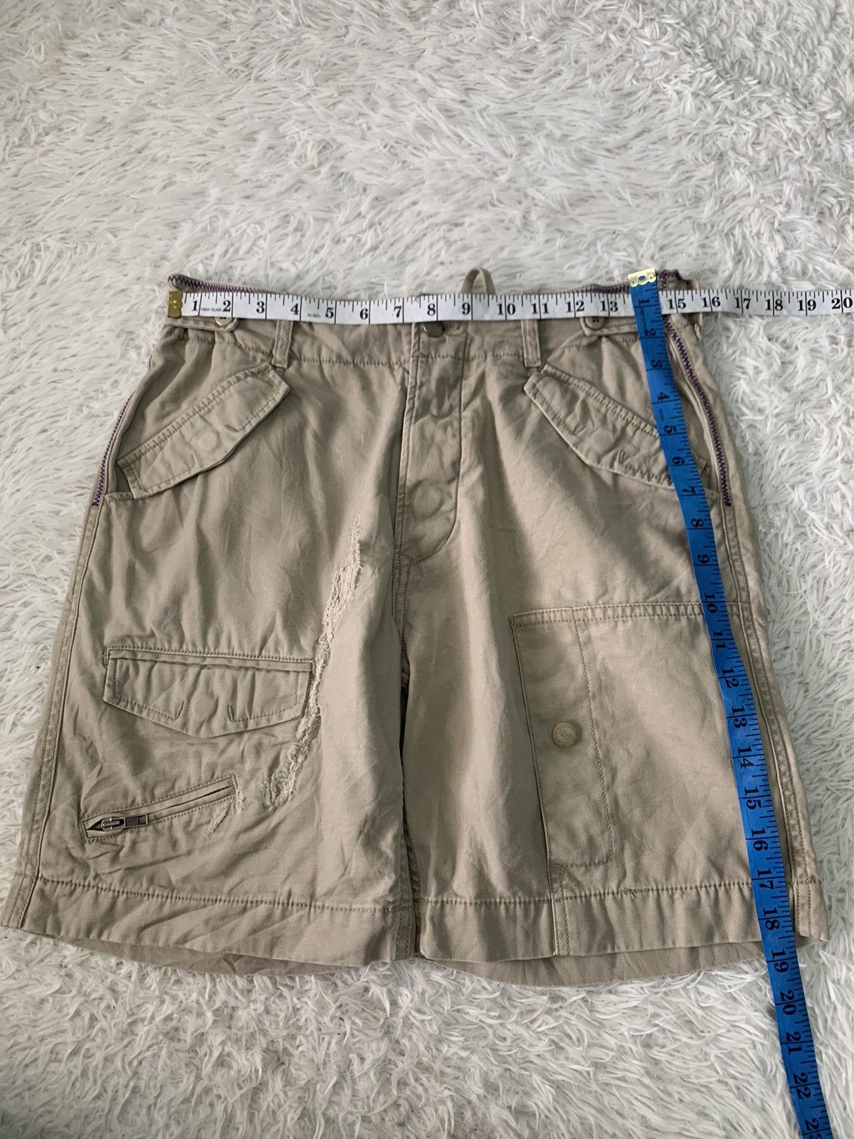 Diesel Distress Diesel Cargo Short Pants Size US 30 / EU 46 - 15 Thumbnail