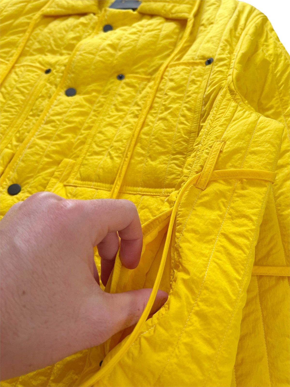 Craig Green SS2016 Yellow Quilted Work Jacket Size US S / EU 44-46 / 1 - 6 Thumbnail