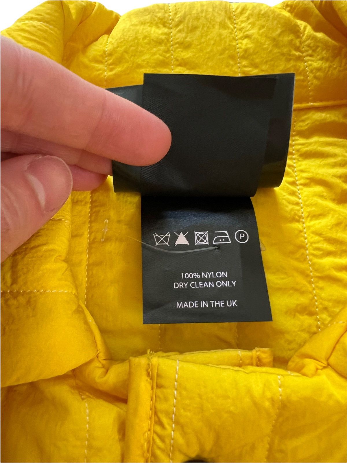 Craig Green SS2016 Yellow Quilted Work Jacket Size US S / EU 44-46 / 1 - 5 Thumbnail