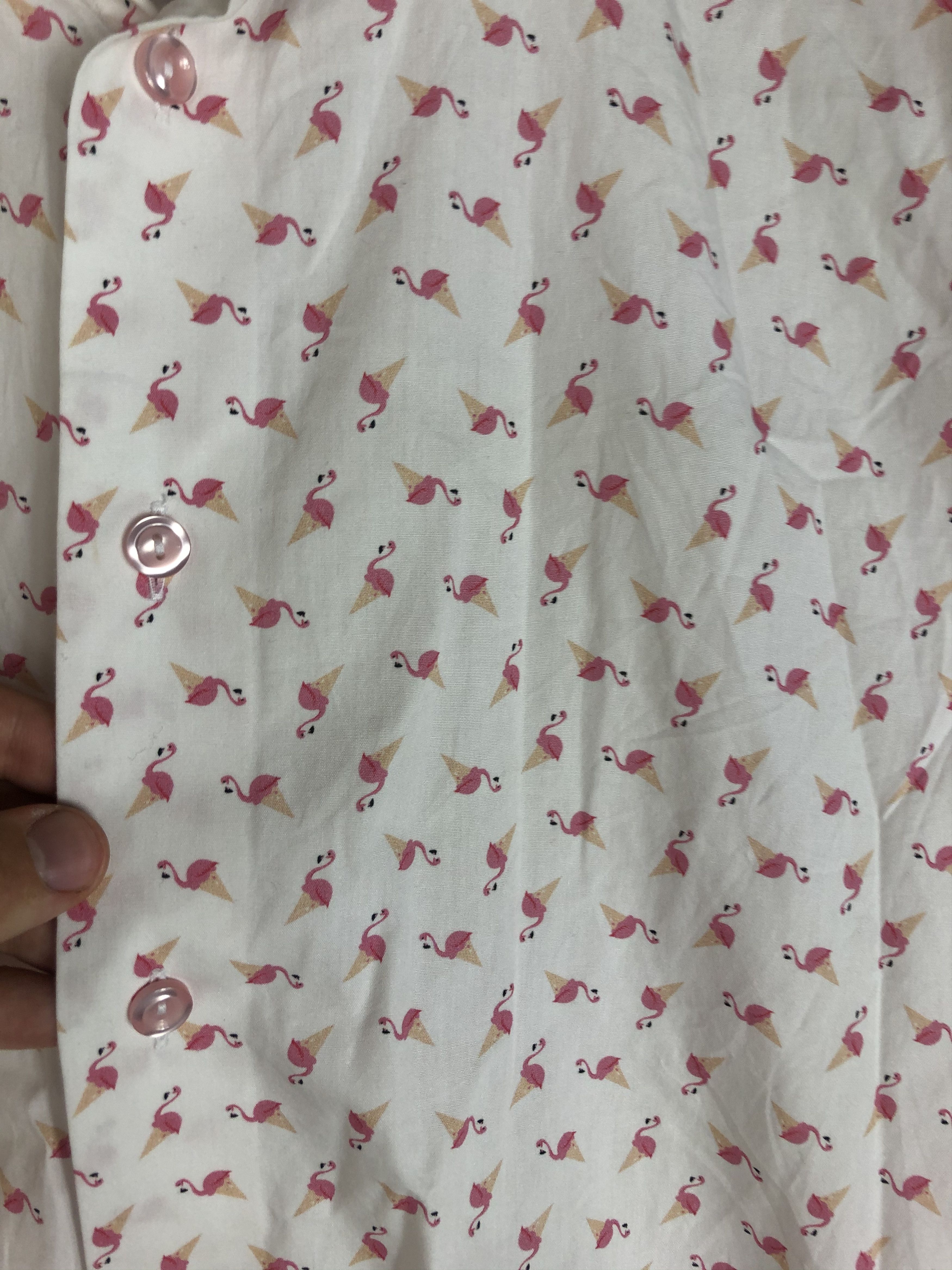 Eton Contemporary Print Pattern Long Sleeve Shirt
