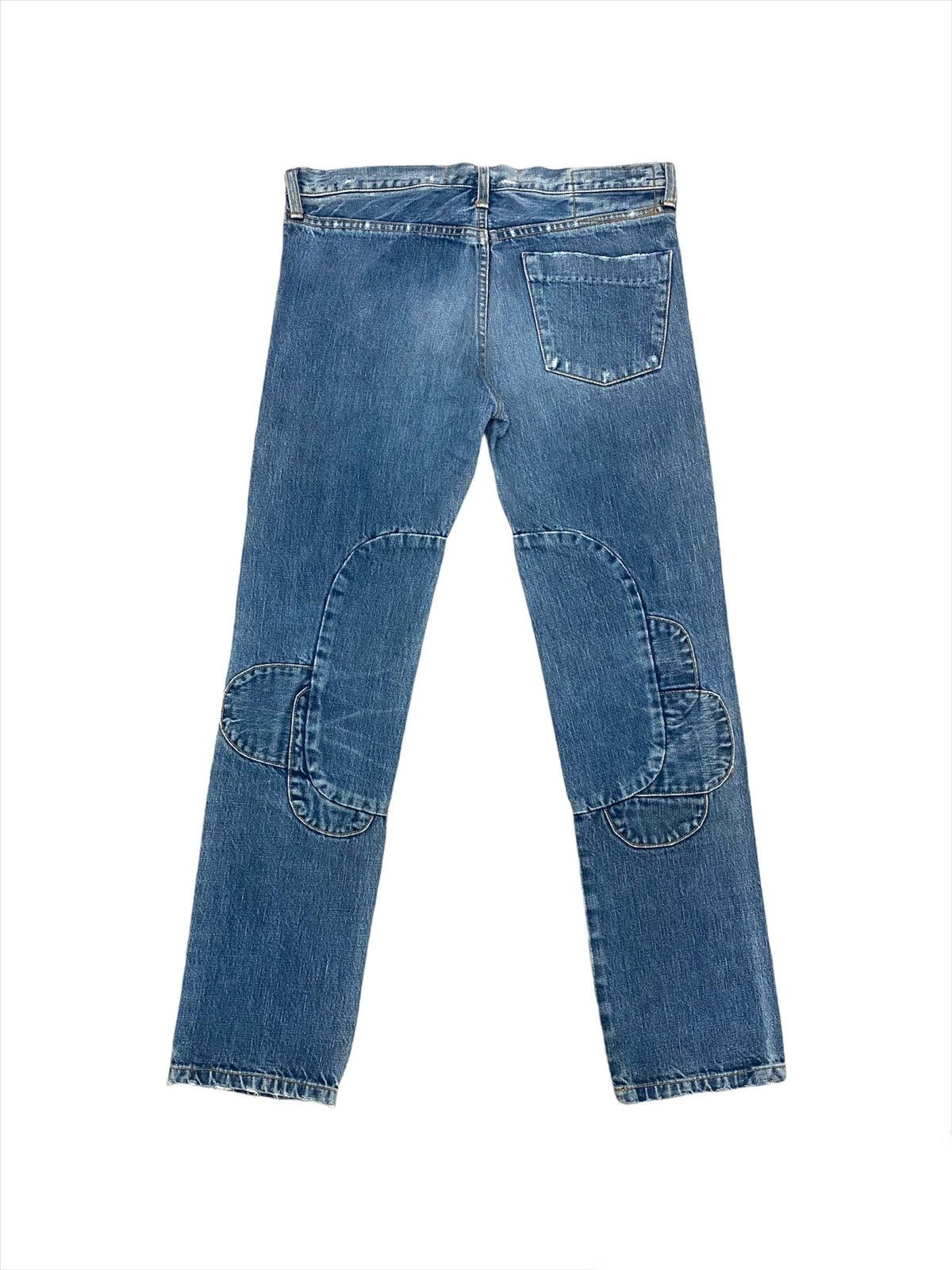 20471120 Vintage Patchwork Denim Cosmic Wonder process by hand Jeans Size US 32 / EU 48 - 2 Thumbnail
