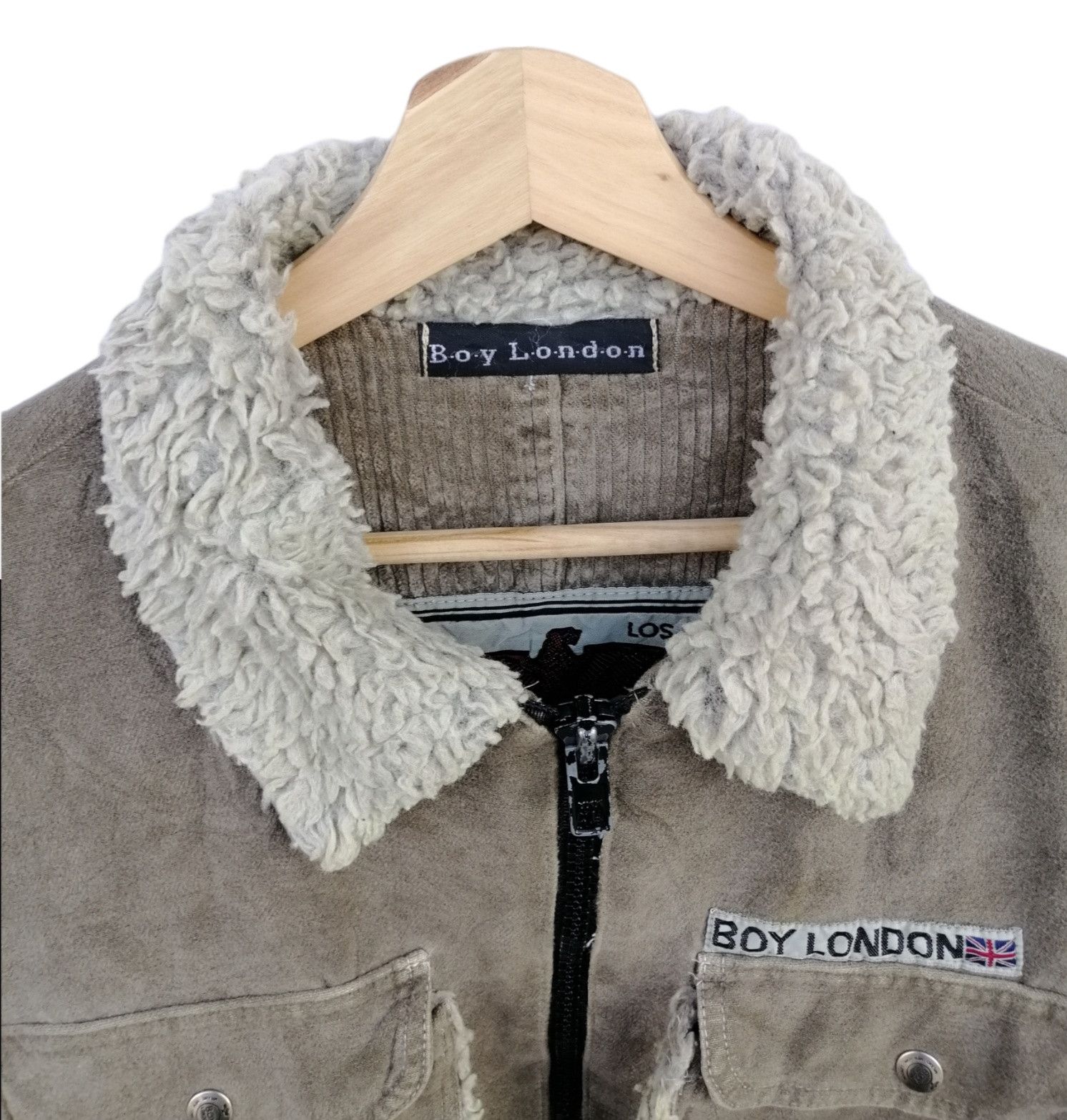Boy London Vintage BOY LONDON USA Sherpa Lined Jacket Size US M / EU 48-50 / 2 - 4 Thumbnail