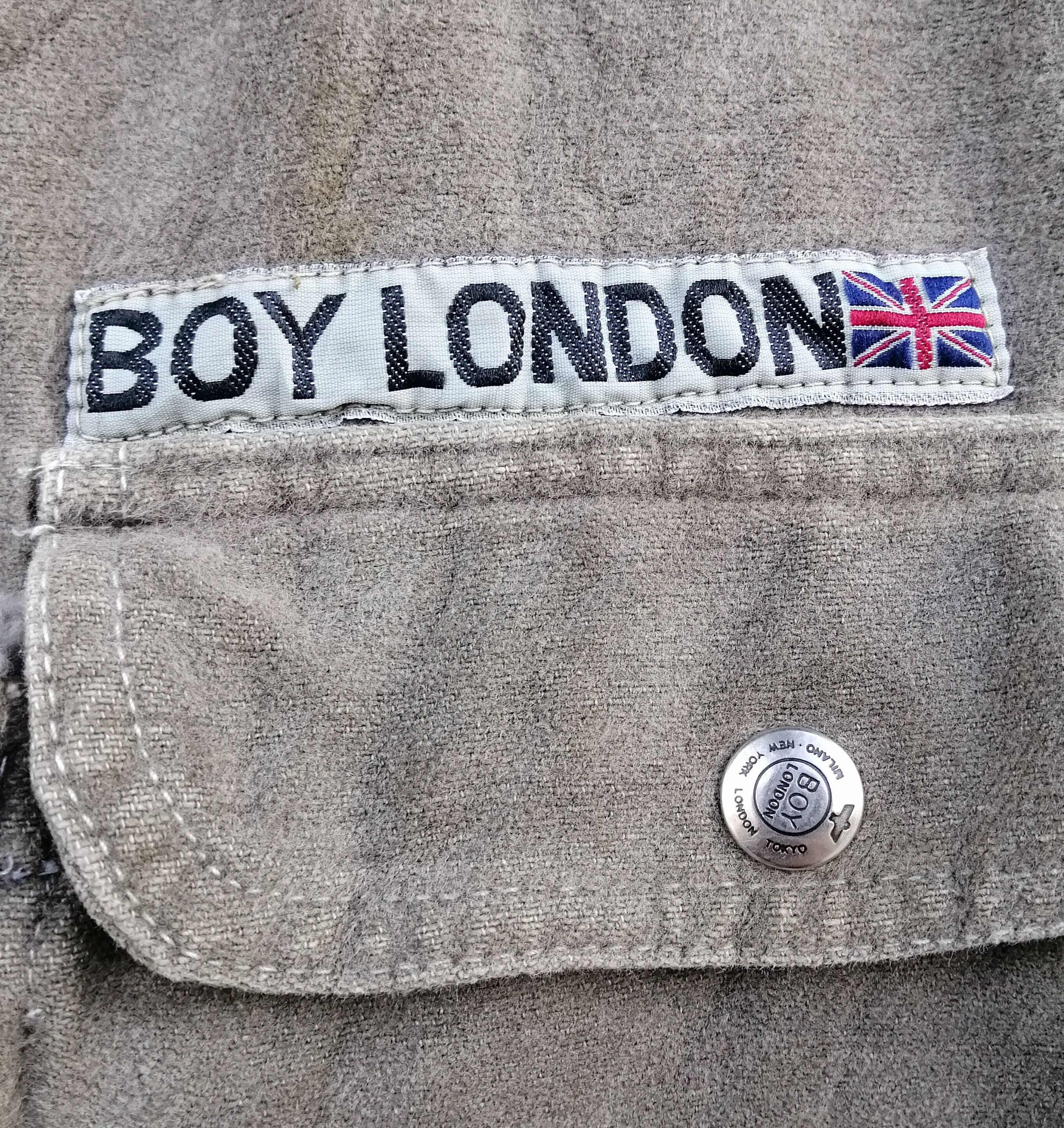 Boy London Vintage BOY LONDON USA Sherpa Lined Jacket Size US M / EU 48-50 / 2 - 12 Thumbnail