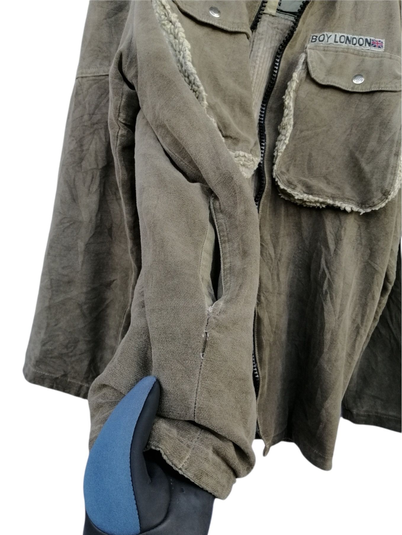 Boy London Vintage BOY LONDON USA Sherpa Lined Jacket Size US M / EU 48-50 / 2 - 7 Thumbnail